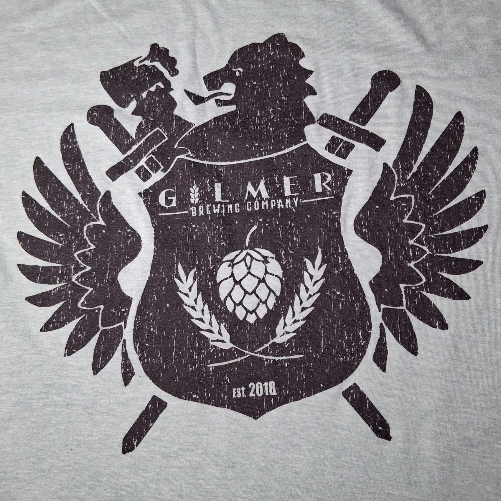 Vintage VINTAGE Gilmer Brewing Company Shirt Men 2XL Green Texas Craft Beer Brewery Hops Barley T-Shirt Crew Neck Short Sleeve graphic District Regular Mens Size US XXL / EU 58 / 5 - 2 Thumbnail