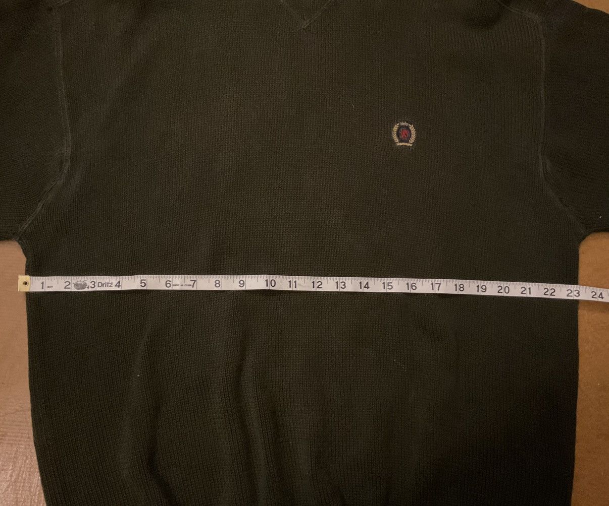 Tommy Hilfiger Tommy Hilfiger Olive Crewneck Sweater Size US XL / EU 56 / 4 - 4 Thumbnail
