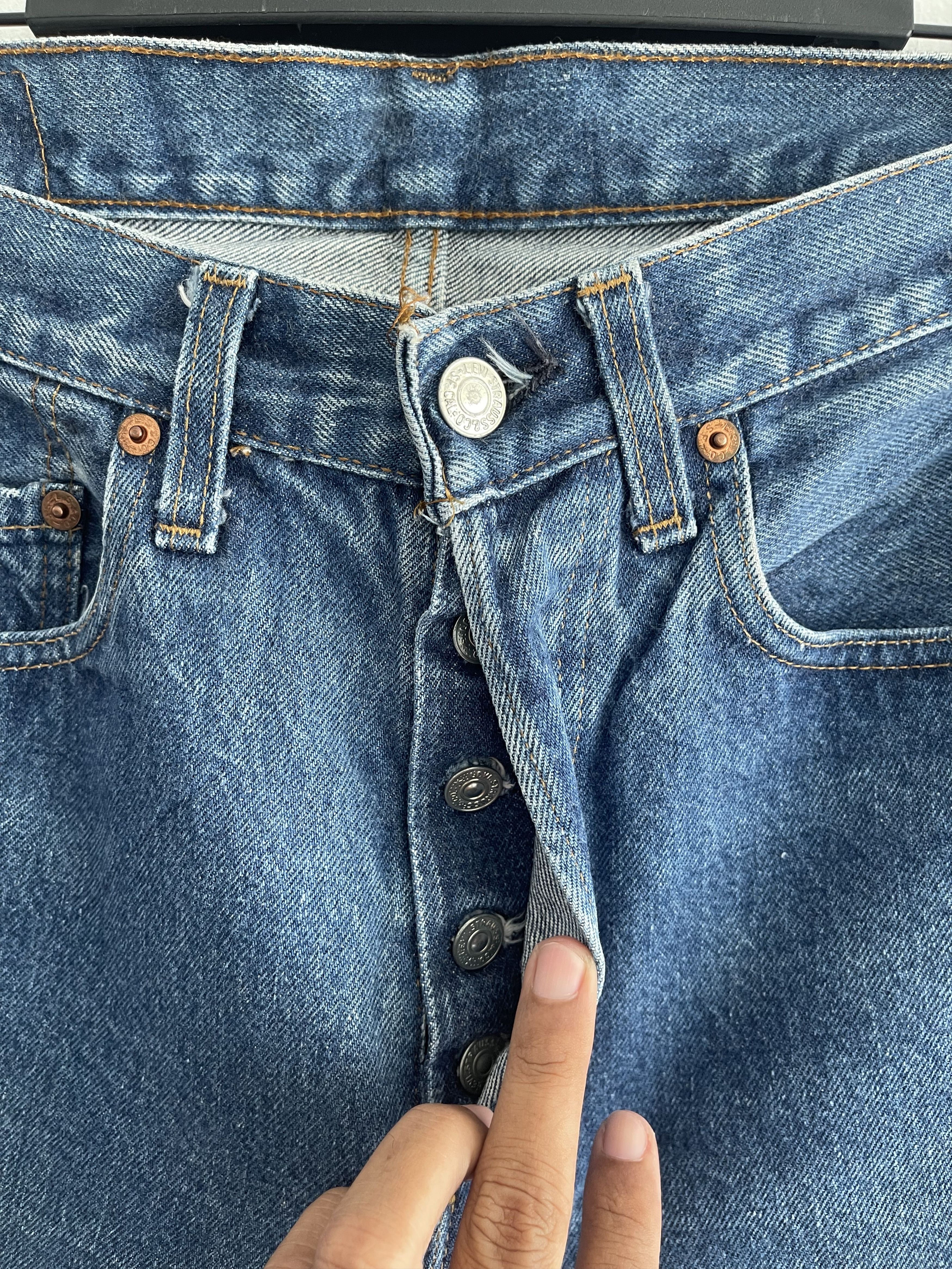 Levi's Vintage Levis 501 Redline Size US 30 / EU 46 - 4 Thumbnail