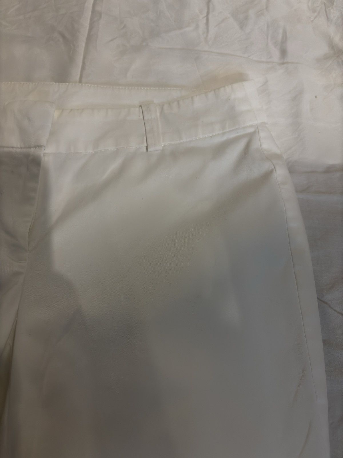Ann Taylor White crop pants.op-615 Size 29" - 9 Thumbnail