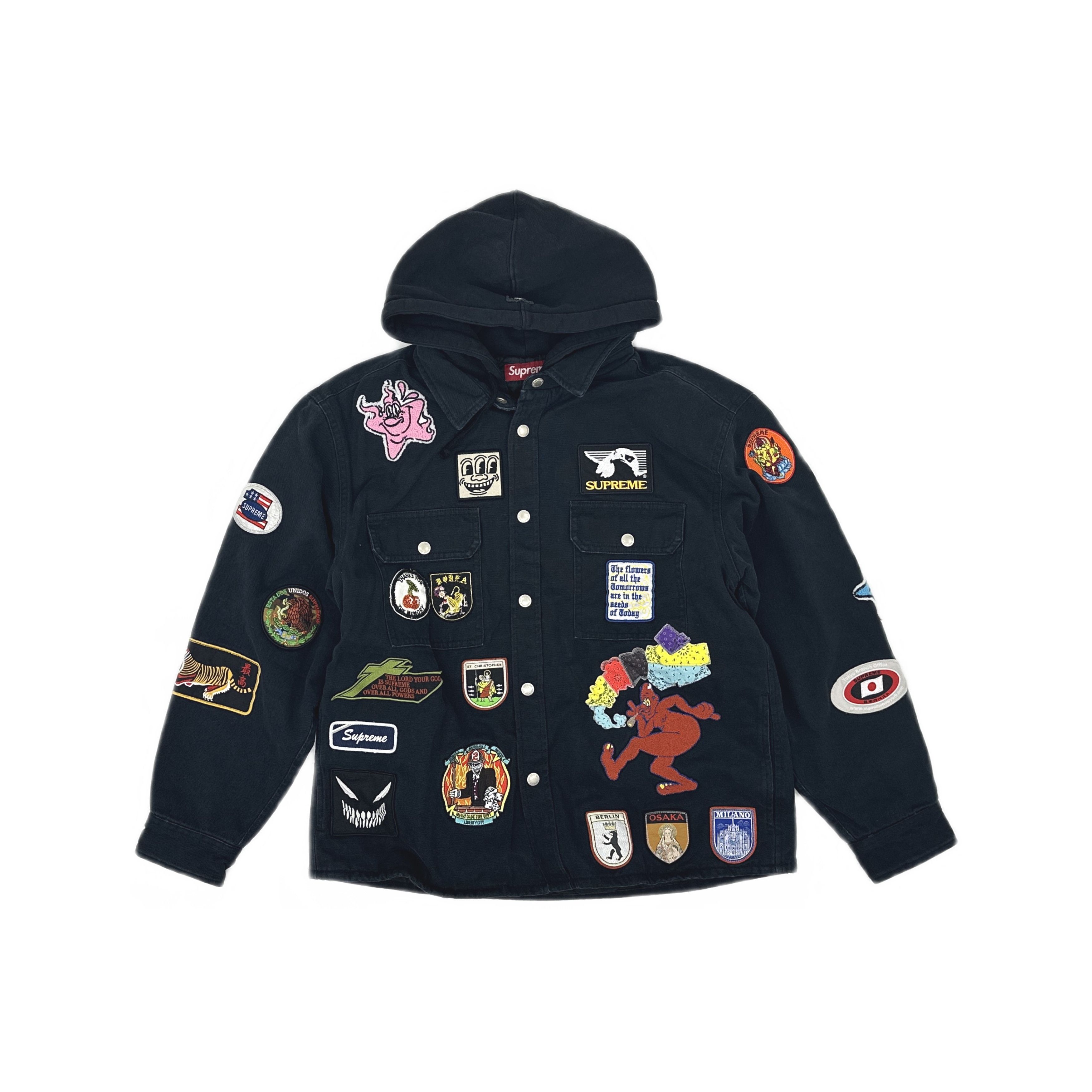 Ed Hardy × Supreme Supreme Panther Zip Up Jacket | Grailed