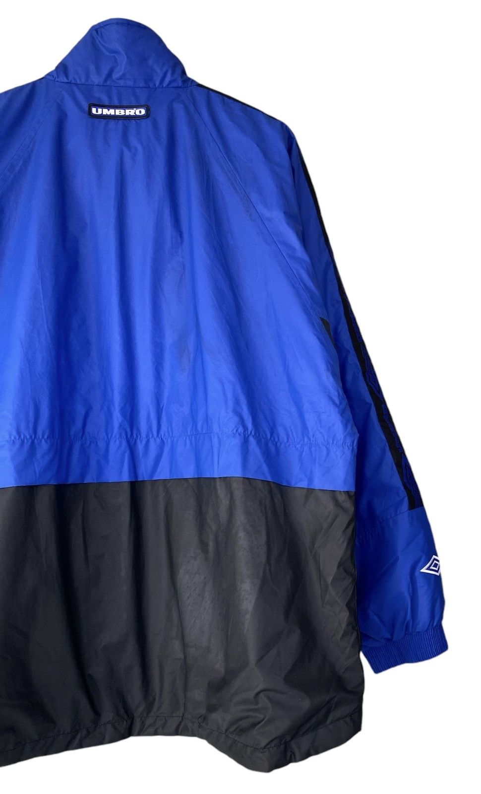 Umbro Vtg 90s UMBRO Nylon Jacket Zipper Size US L / EU 52-54 / 3 - 10 Thumbnail