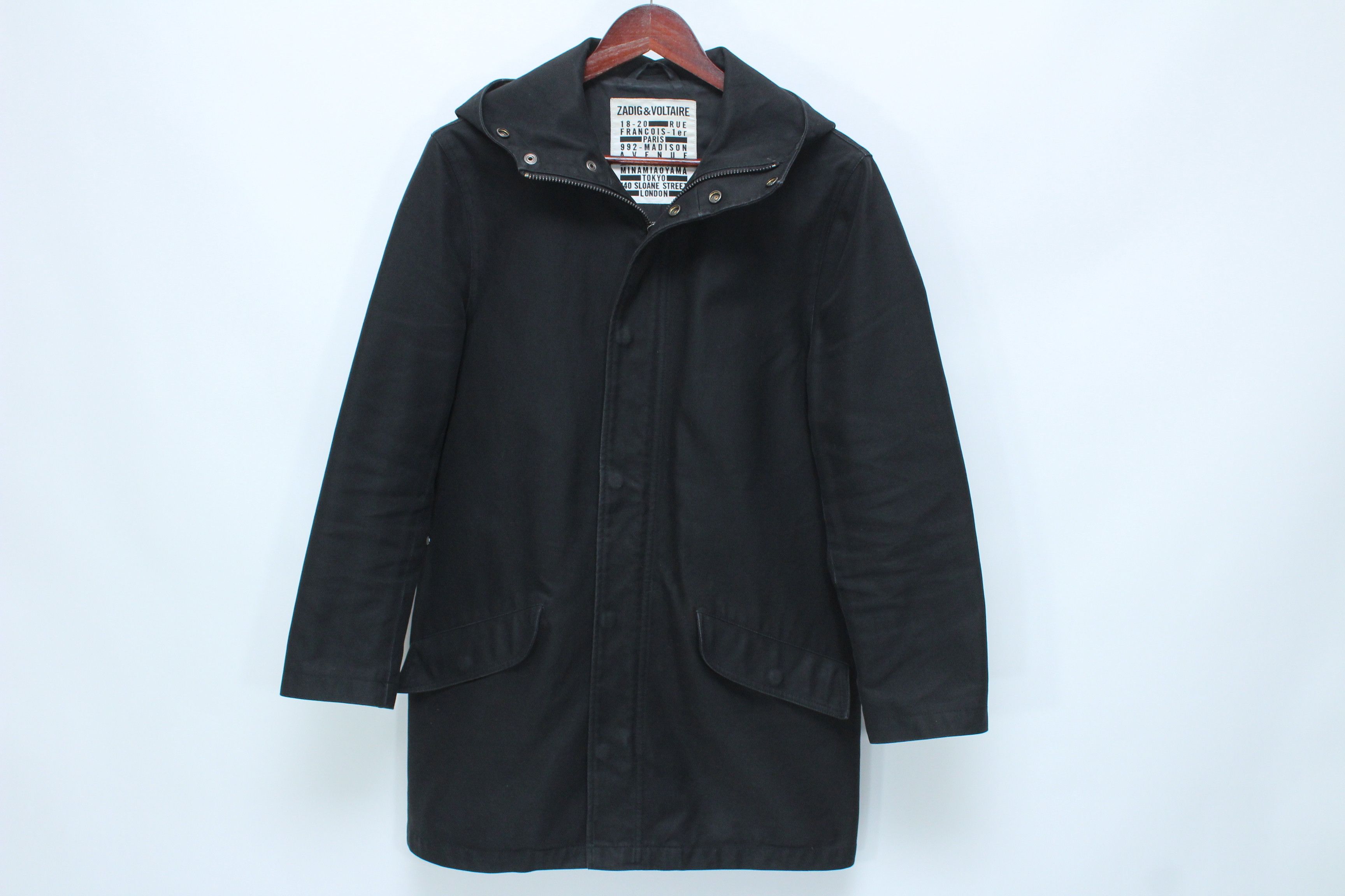 Zadig & Voltaire Zadig & Voltaire Parka Coat Jacket Size S Hype Size S / US 4 / IT 40 - 1 Thumbnail