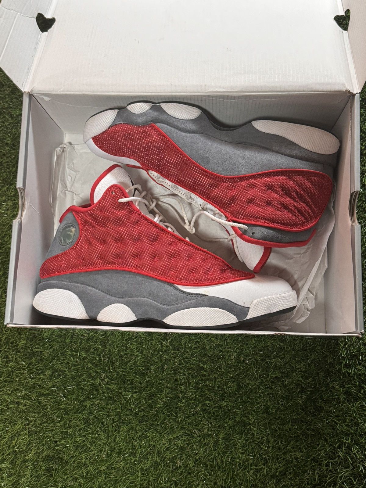 Jordan Brand Jordan 13 Retro Gym Red Flint Grey Size US 9.5 / EU 42-43 - 2 Thumbnail