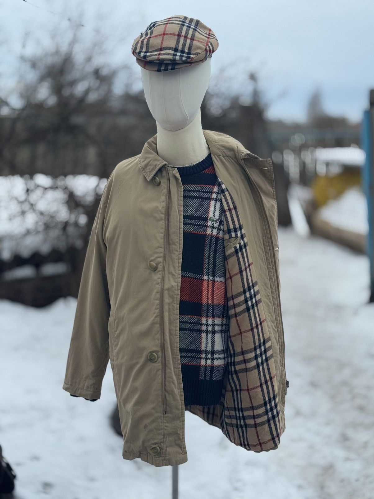 Burberry Burberry Vintage Trench Coat Jacket Bomber Luxury Size L Size US L / EU 52-54 / 3 - 2 Thumbnail