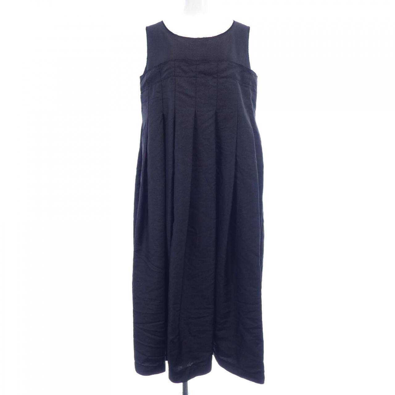 Comme des Garcons Comme des Garçons Black Comme des Garcons Dress Textile Dresses 1F-A005 DUTY FREE for USA Size ONE SIZE - 1 Thumbnail