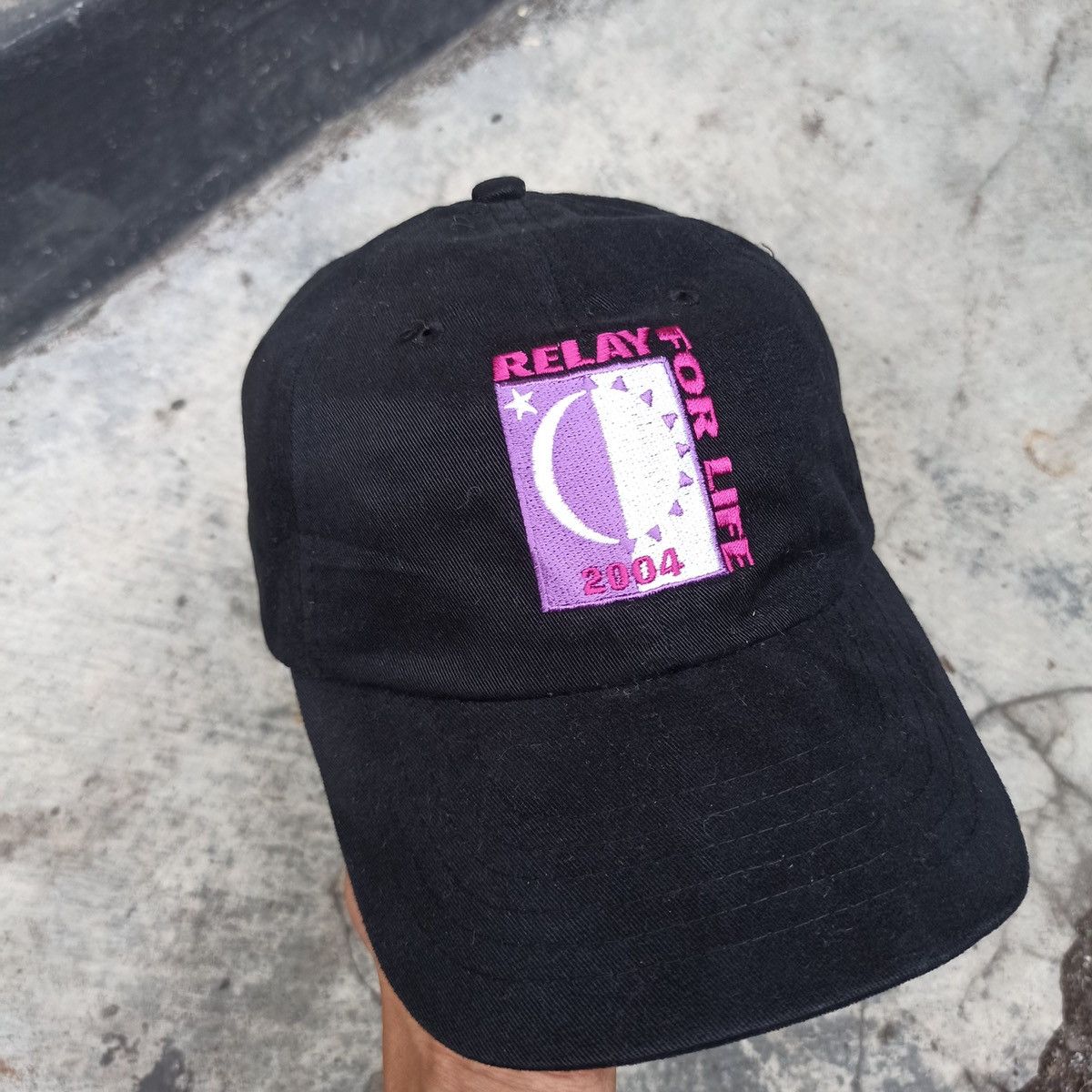 Vintage Vintage 2004 Relay For Life Cancer Marathon Event hat Size ONE SIZE - 6 Thumbnail