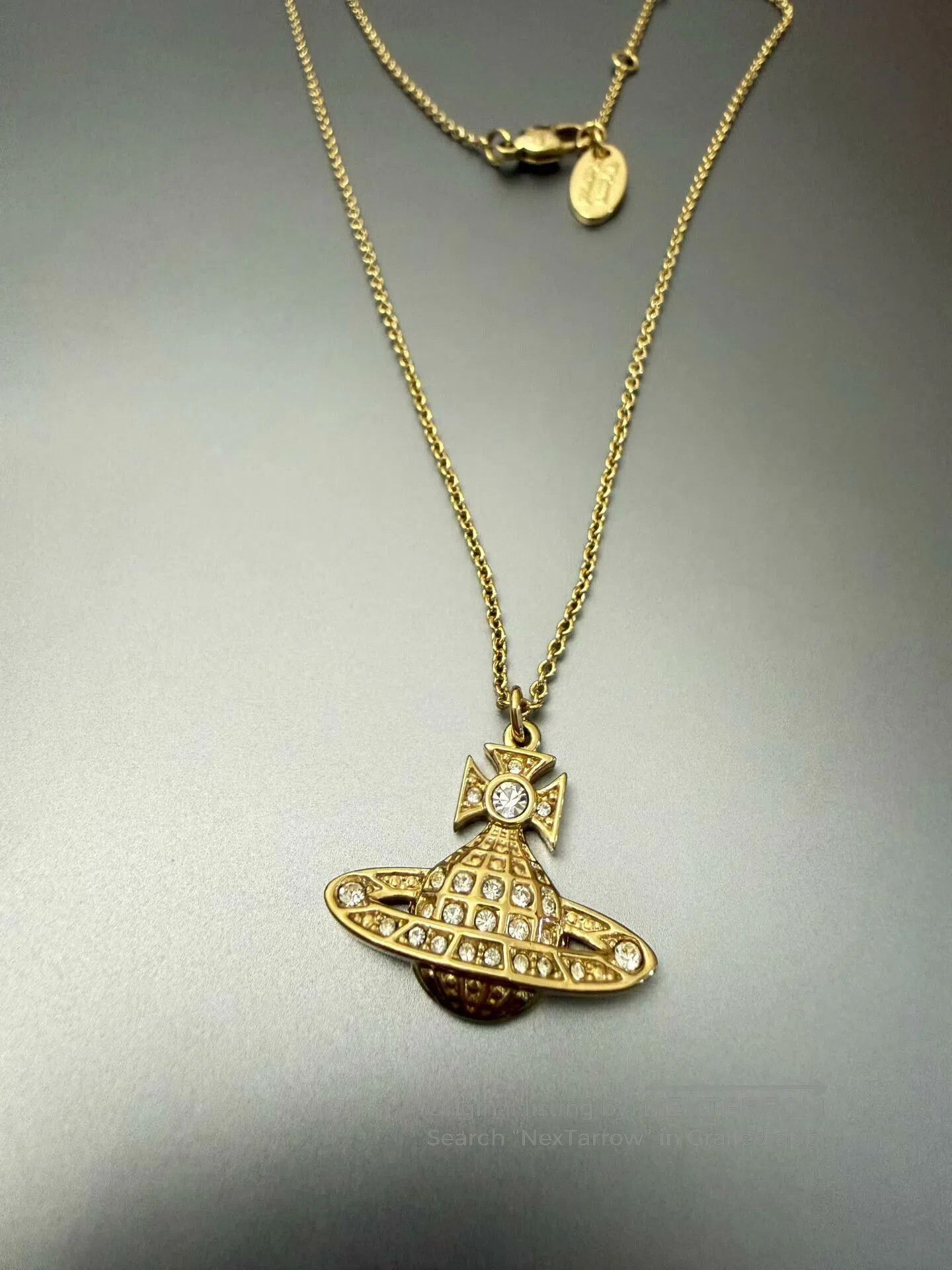 Vivienne Westwood Vivienne Westwood Saturn Necklace. Size ONE SIZE - 2 Thumbnail