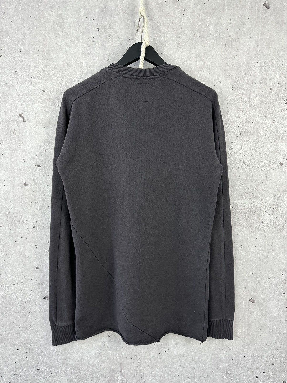 Thom Krom Thom Krom Grey Embroidered Cotton Long Sleeve Dress Size M / US 6-8 / IT 42-44 - 5 Thumbnail