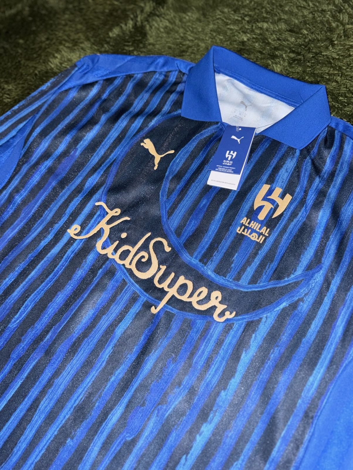 KidSuper × Puma [XL] Puma x KidSuper AHSFC Retro Long Sleeve Jersey Size US XL / EU 56 / 4 - 2 Thumbnail