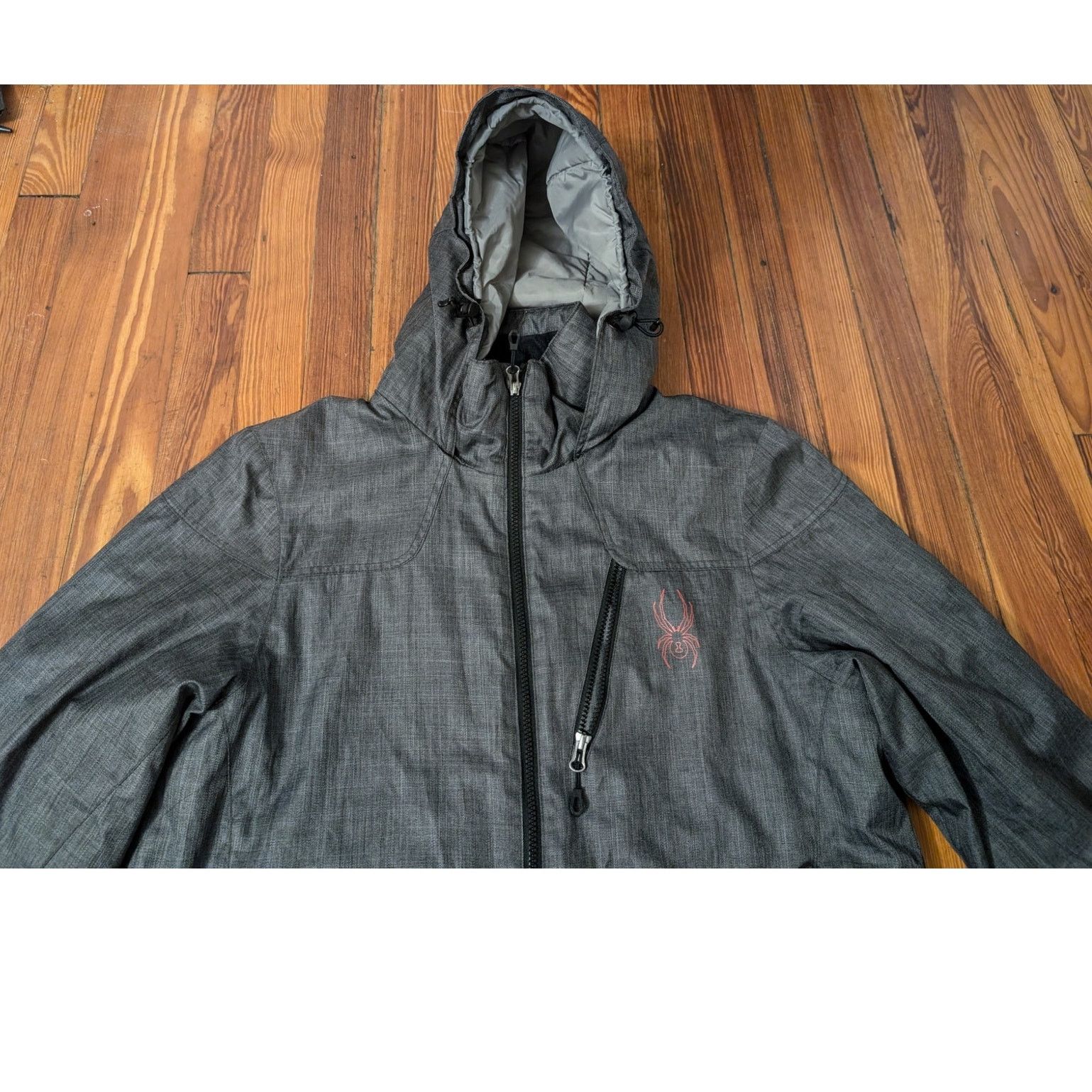 Spyder Spyder Gray Mens Medium Jacket in good condition Size US M / EU 48-50 / 2 - 5 Thumbnail