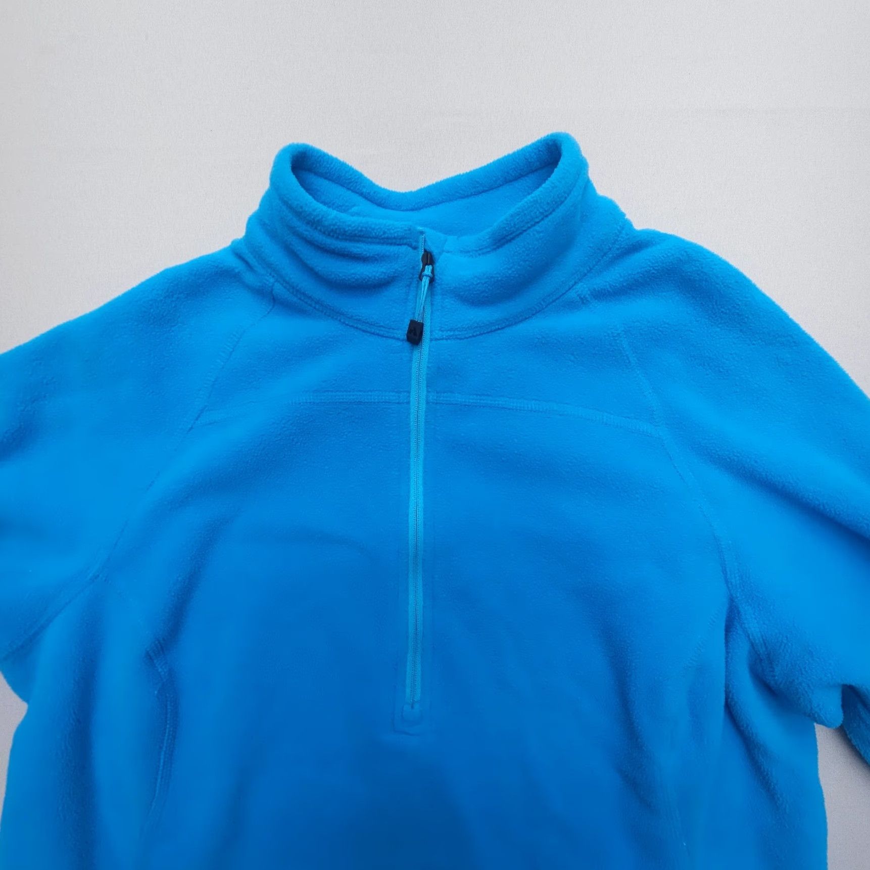 Eddie Bauer Eddie Bauer First Ascent Half Zip Fleece Pullover Light Jacket Large Tall Blue Size L / US 10 / IT 46 - 2 Thumbnail