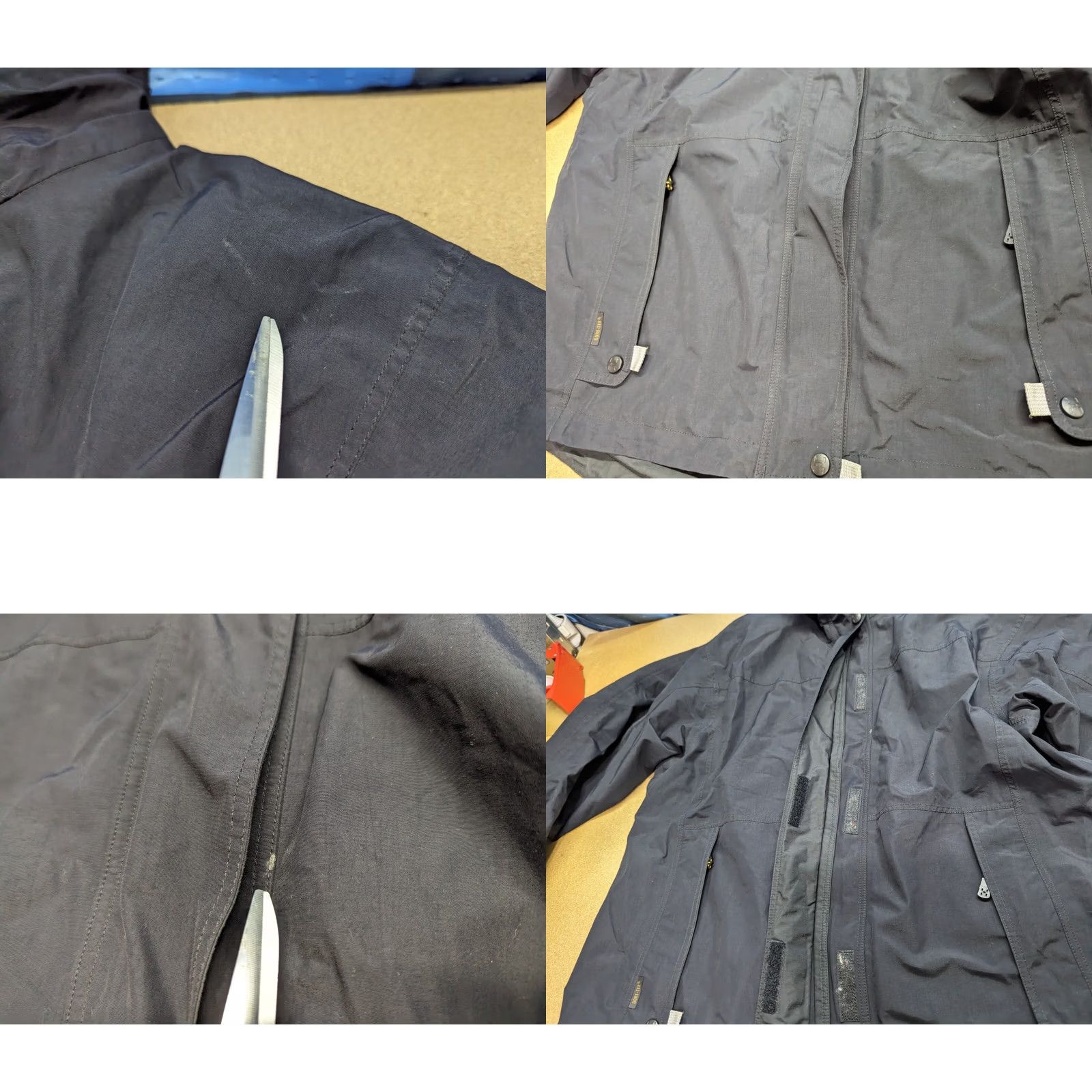 Vintage Haglöfs Womens Gore-Tex Jacket Size 42 Black Full Zip Outdoor Mountain Ski Trekk Shirt Hoodie Womens 42 Black Hooded Water Resistant Quick Dry Size M / US 6-8 / IT 42-44 - 9 Thumbnail