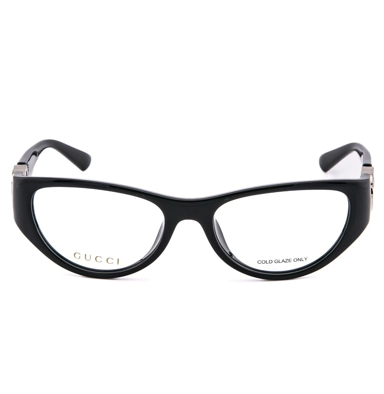 Gucci GUCCI GG1825O 1825 Black Silver Logo Unisex Eyeglasses 001 Size ONE SIZE - 5 Thumbnail