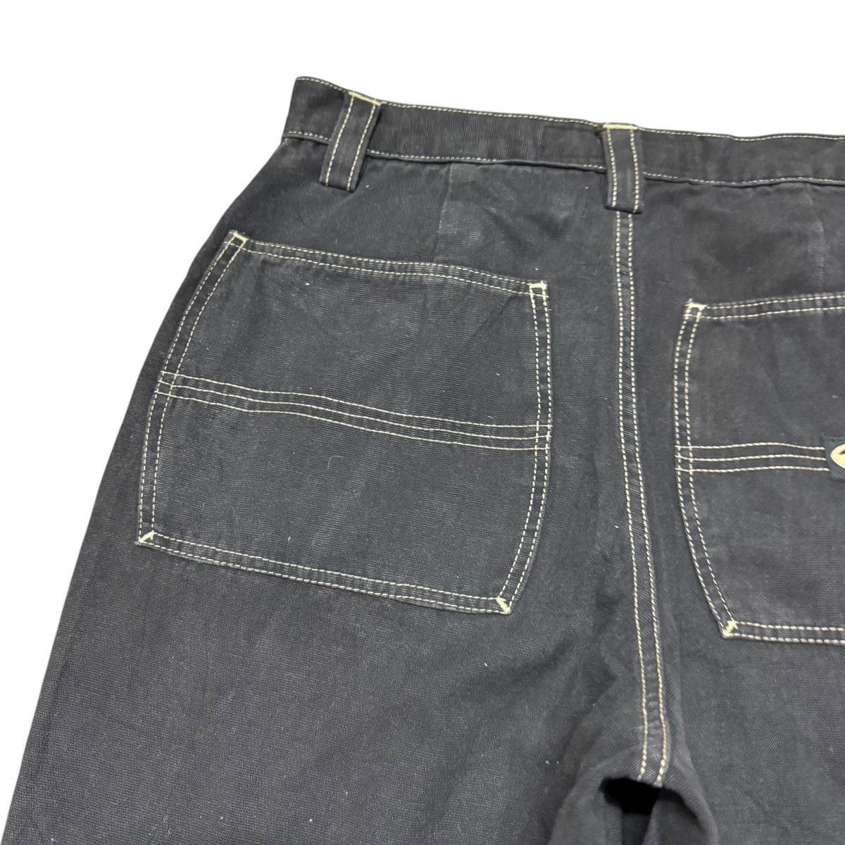 Quiksilver Vintage Quiksilver Denim Baggy Skater Pants Size US 31 - 11 Thumbnail