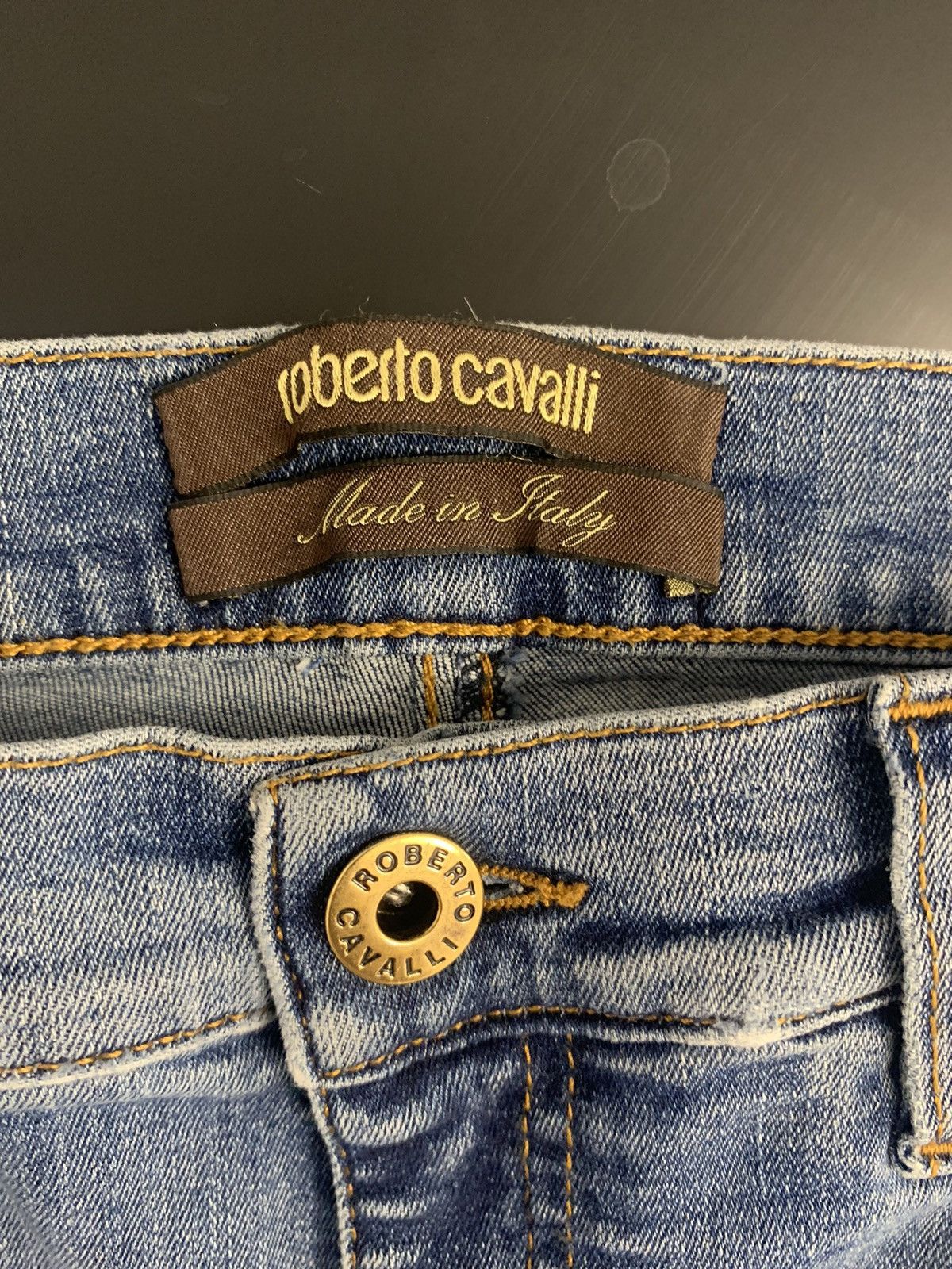 Roberto Cavalli Jeans slim for men Roberto Cavalli Size US 44 / EU 60 - 6 Thumbnail