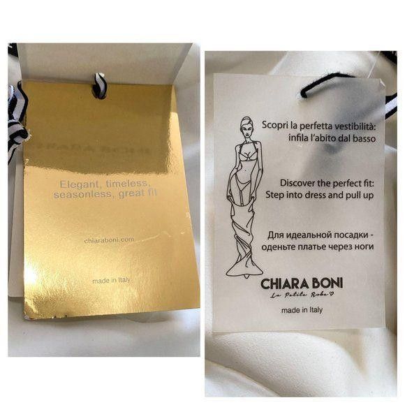 Chiara Boni NWT CHIARA BONI Sissel 3D Rose Bateau neck dress, size 40IT Size S / US 4 / IT 40 - 11 Thumbnail