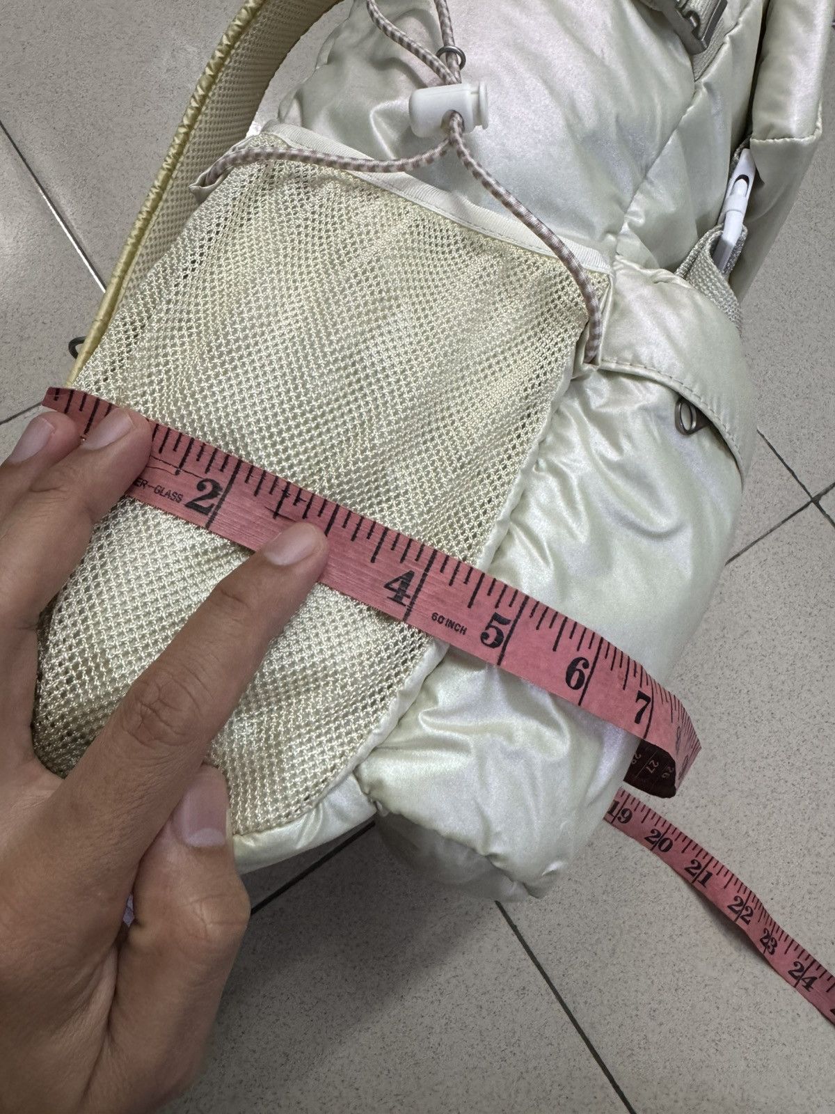 Porter PORTER GIRL SHOOTING STAR WHITE PEARL BAGPACK Size ONE SIZE - 10 Thumbnail