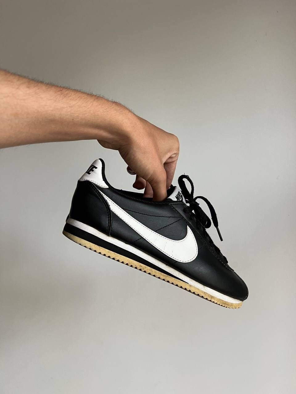 Nike × Vintage Nike Cortez Classic Black 8.5US Woman’s Low-top Sneakers Size US 8.5 / IT 38.5 - 9 Thumbnail