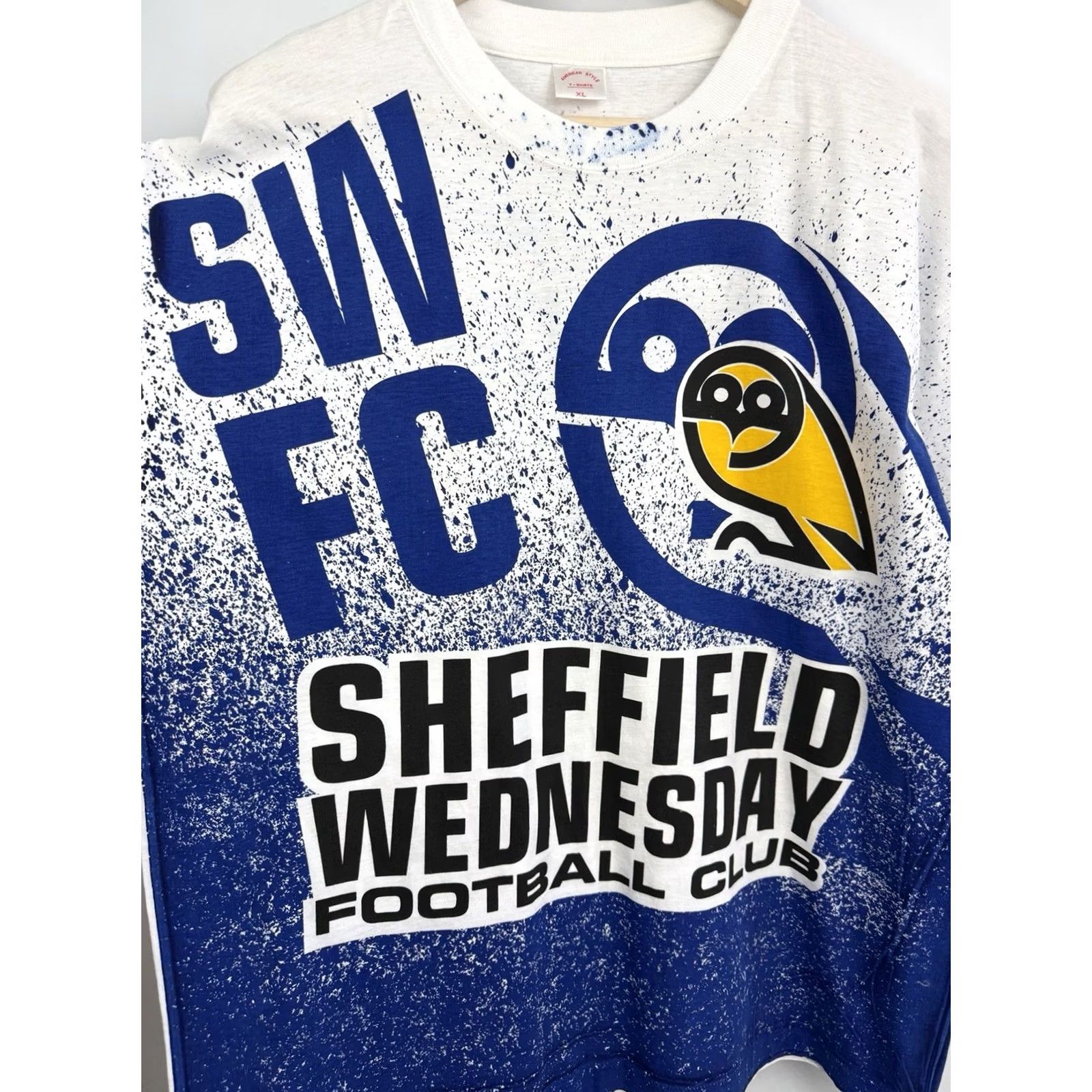 Vintage VINTAGE Sheffield Wednesday Football Club T-Shirt XL Mens White 90s American style Shirt Vintage 90s Size US XL / EU 56 / 4 - 4 Thumbnail