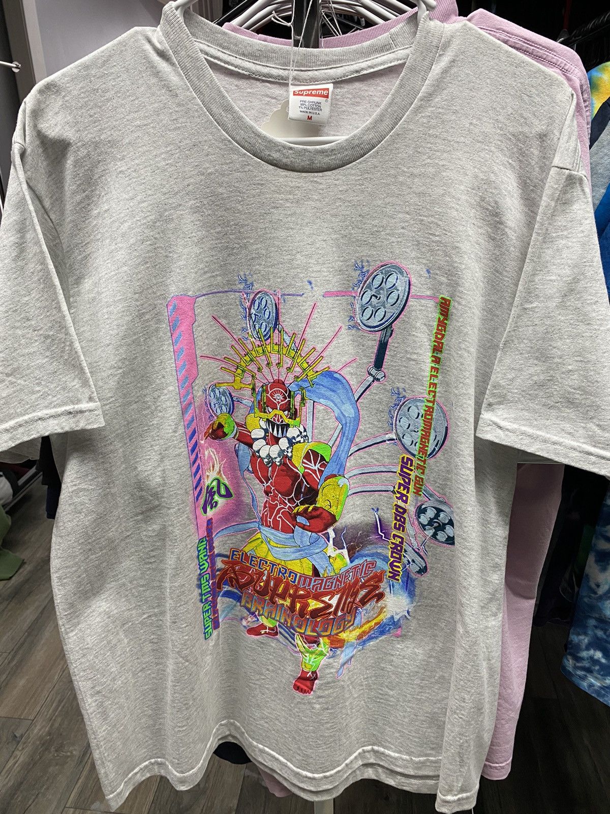 Supreme Supreme electromagnetic tee Size US M / EU 48-50 / 2 - 1 Thumbnail