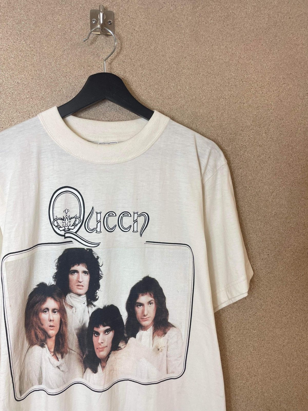Band Tees × Vintage Vintage Queen Big Print 90s Bootleg Tee - L Size US L / EU 52-54 / 3 - 2 Thumbnail