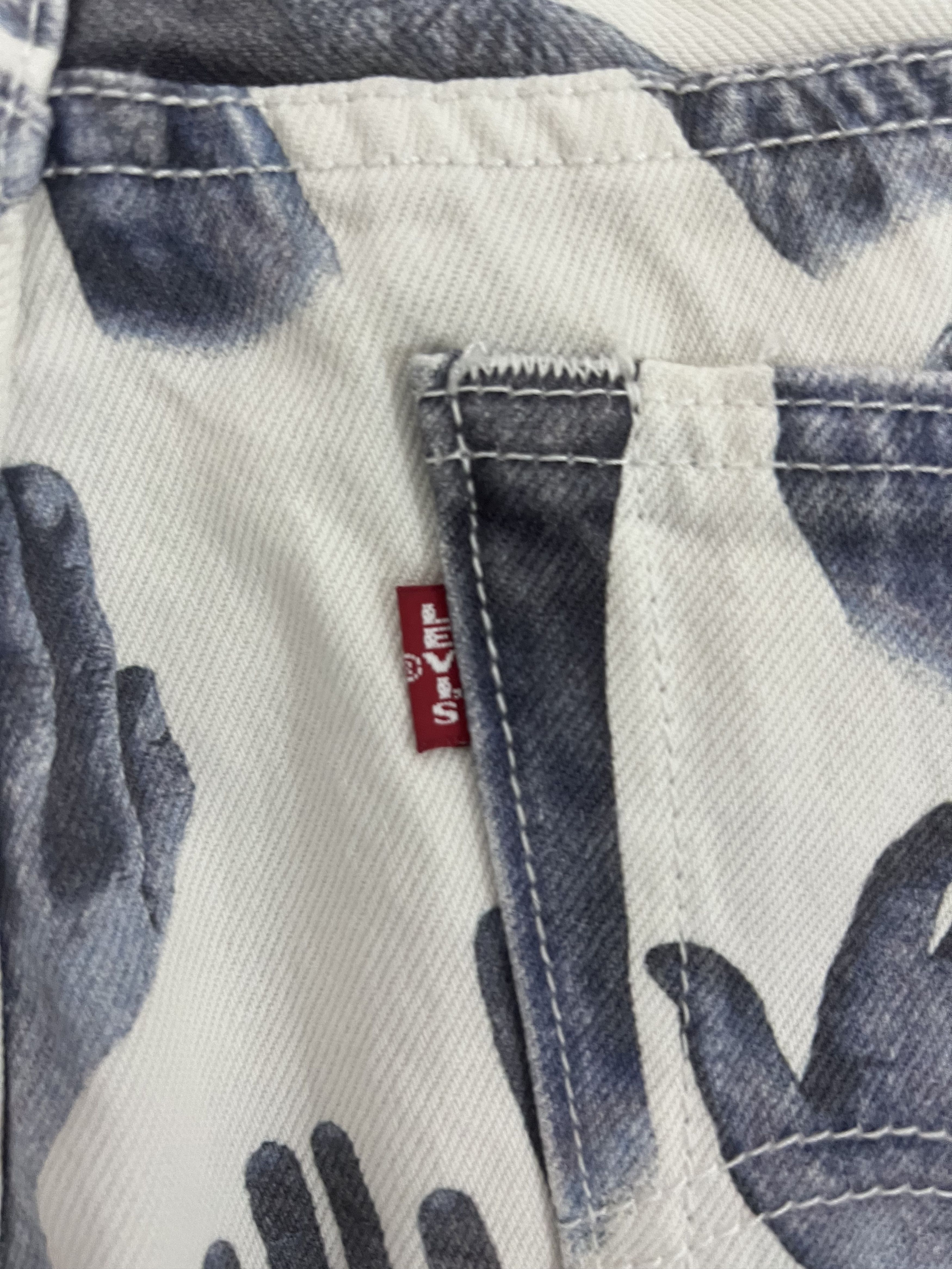 DENIM TEARS × Levi's 💚 Denim Tears x Levi's 501 Indigo Hands Jean NEW Size US 32 / EU 48 - 8 Thumbnail