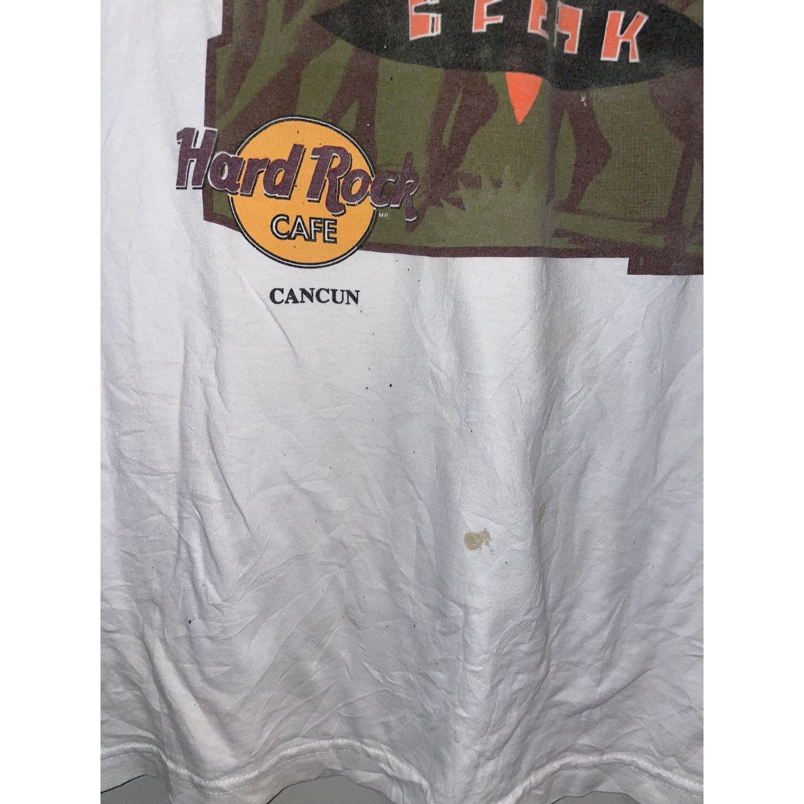 Hard Rock Cafe Vintage Spring Break Hard Rock Cafe Cancun White XL Shirt Size US XL / EU 56 / 4 - 6 Thumbnail