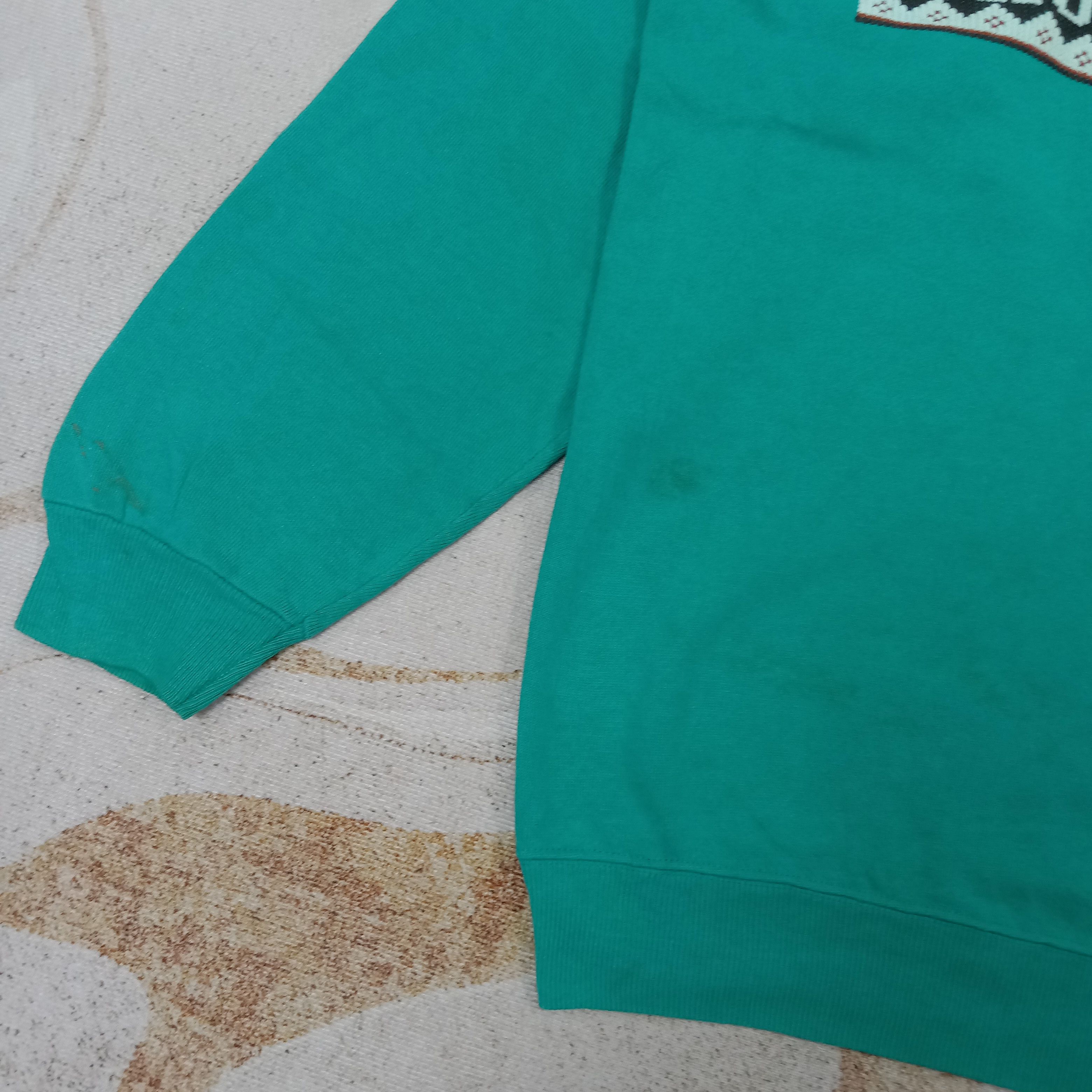 Vintage North Dakota Hippie Style Sweatshirt C266N7 Size US M / EU 48-50 / 2 - 5 Thumbnail