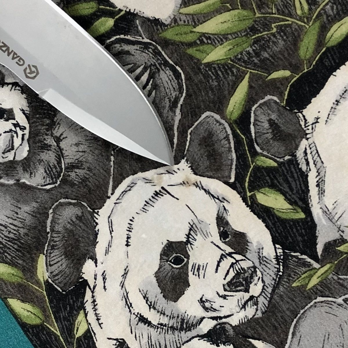 WWF 90s WWF Silk Japan Vera Companies Panda Scarf Wrap Size ONE SIZE - 12 Thumbnail