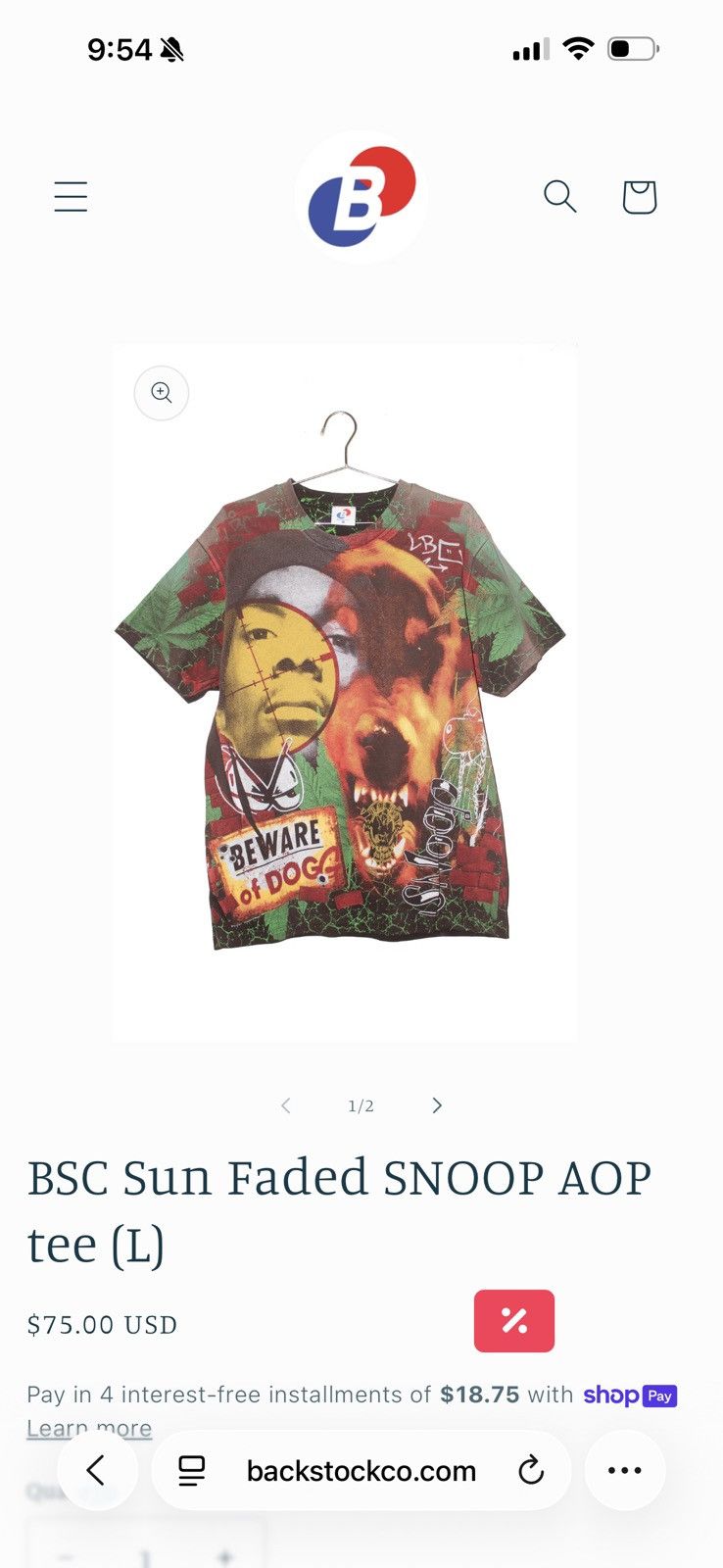 Other BSC All Over Snoop Dogg Shirt Size US XXL / EU 58 / 5 - 4 Thumbnail