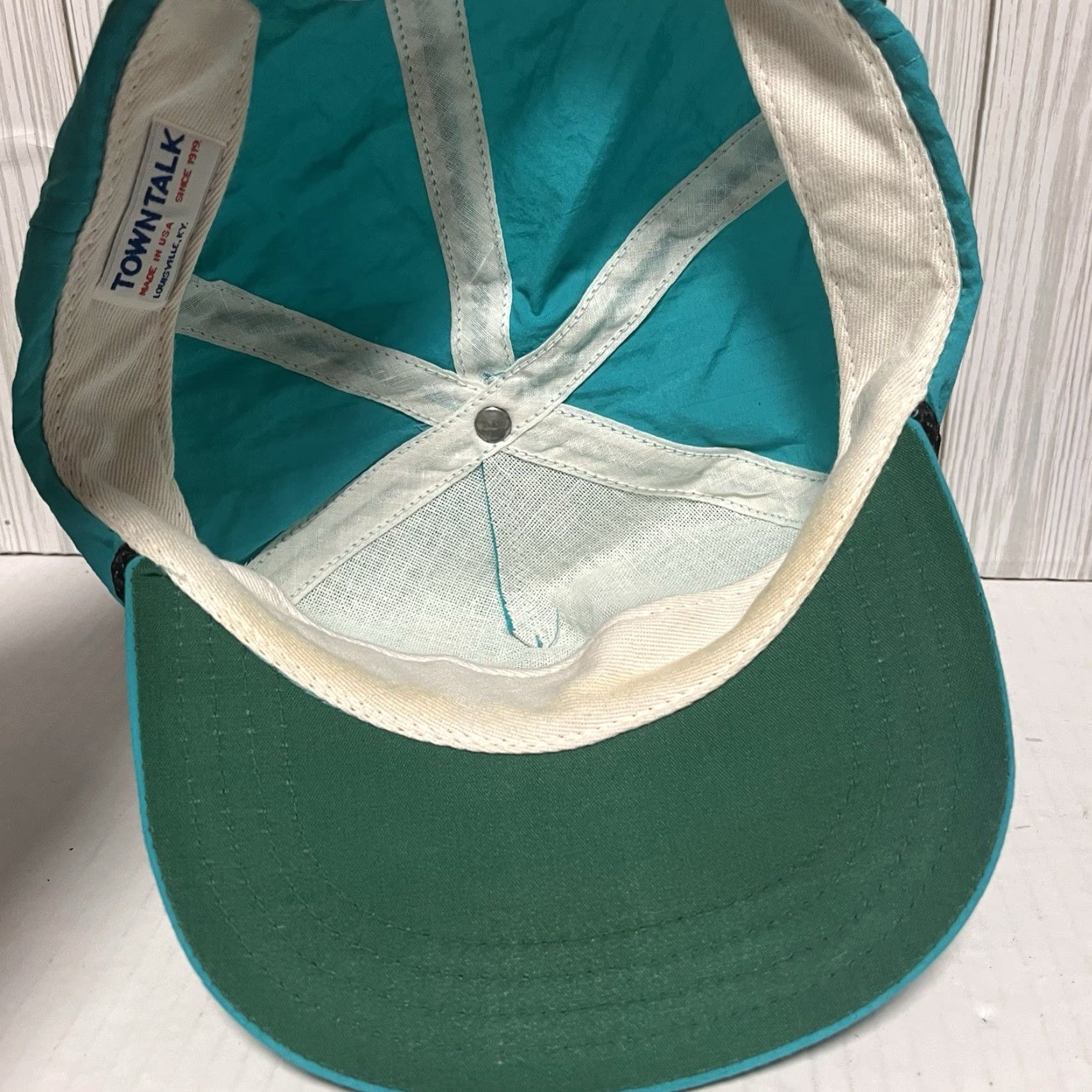 Roper VINTAGE Towntalk Golf Hat Cap - Hat, Adult Men, One Size, Green, 90s Dad Outdoors USA Tailored Strap Back Rope Town Talk Golf Hat Size ONE SIZE - 6 Thumbnail