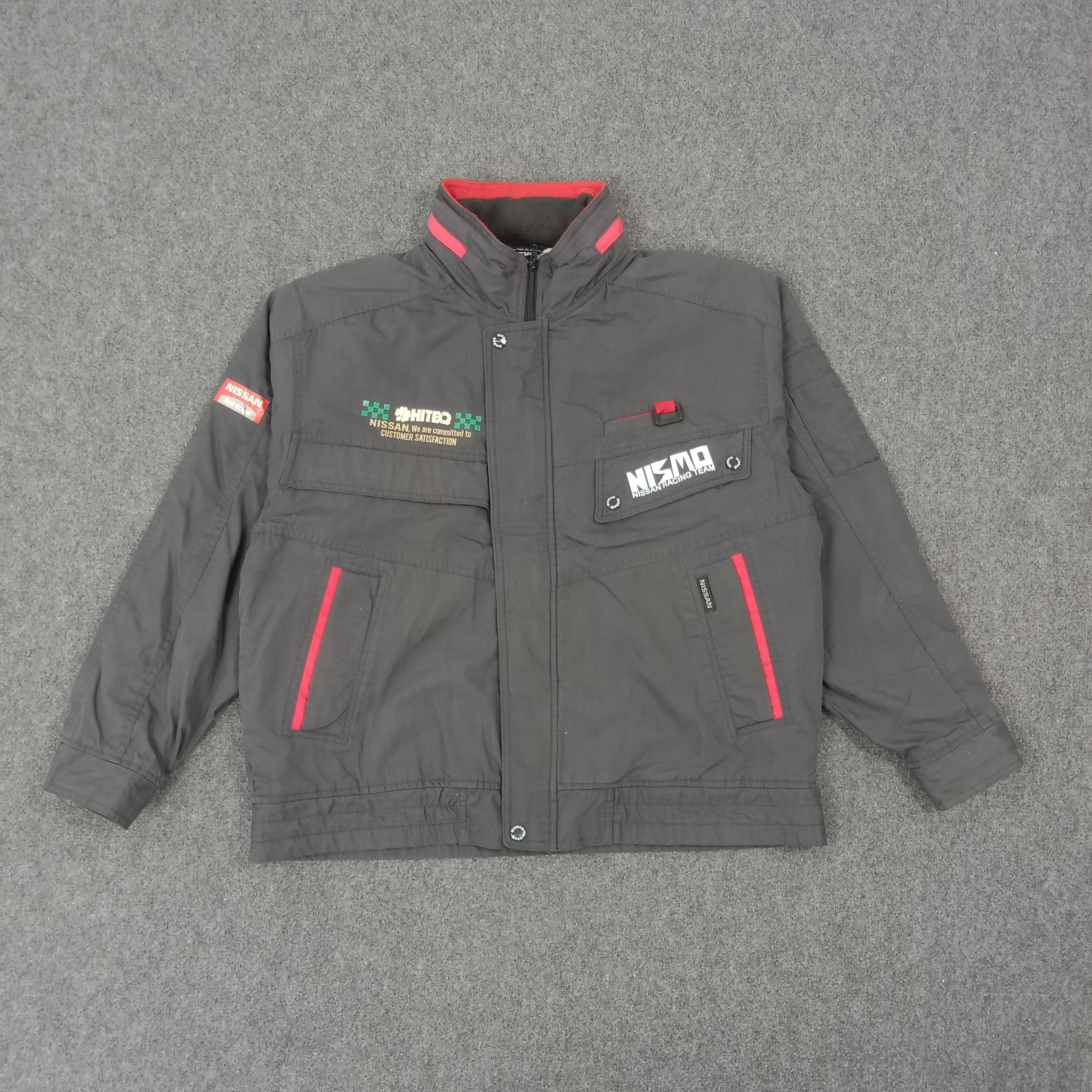 Nissan Nismo Nissan Red Stage Japanese Racing Jacket C263N27 Size US L / EU 52-54 / 3 - 3 Thumbnail