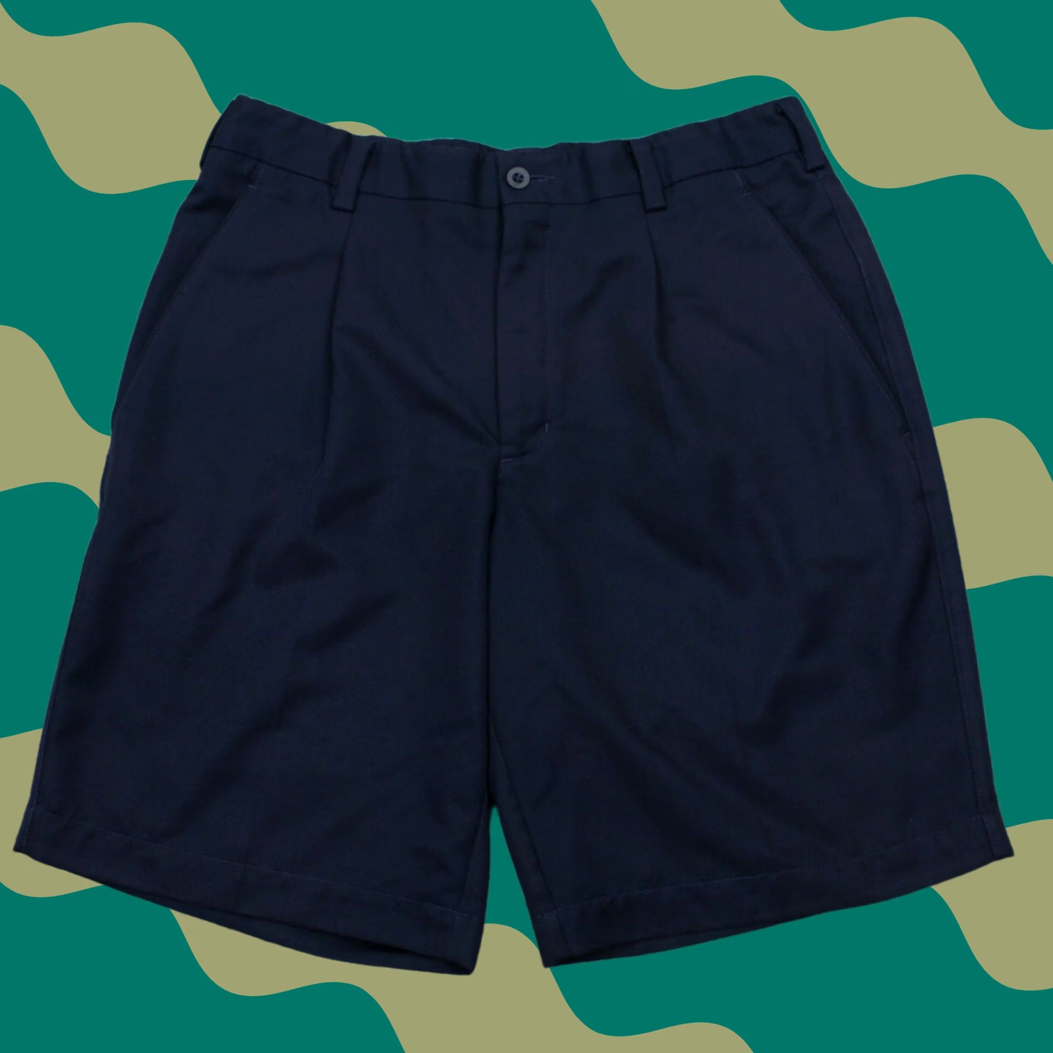 Nike Nike Dri-Fit UV Shorts Mens 36 Blue Chino Regular Stretch 9" Inseam Shorts Size US 36 / EU 52 - 1 Thumbnail