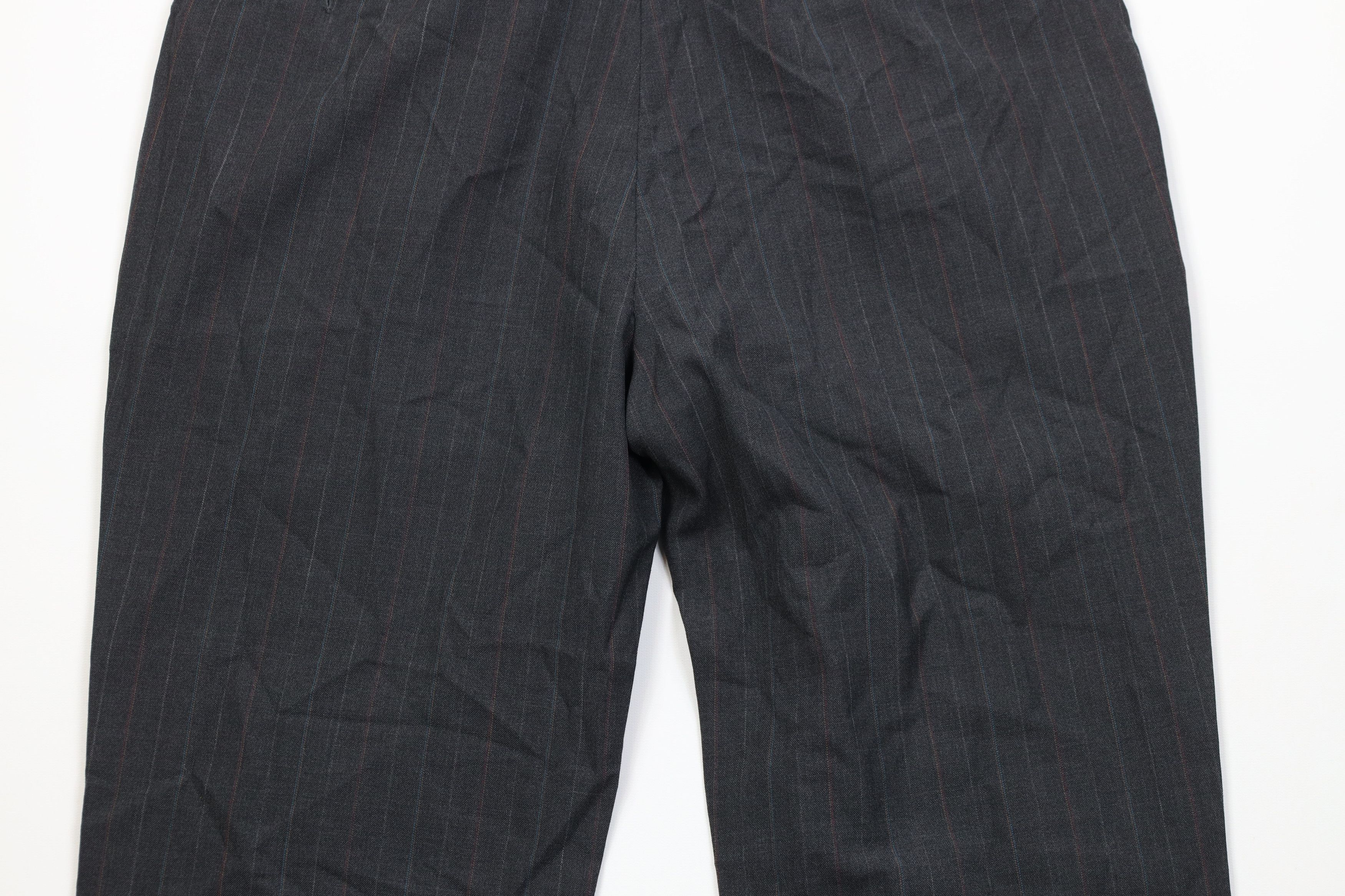 Vintage Vintage 70s Streetwear Pinstriped Wide Leg Chino Pants USA Size US 36 / EU 52 - 11 Thumbnail