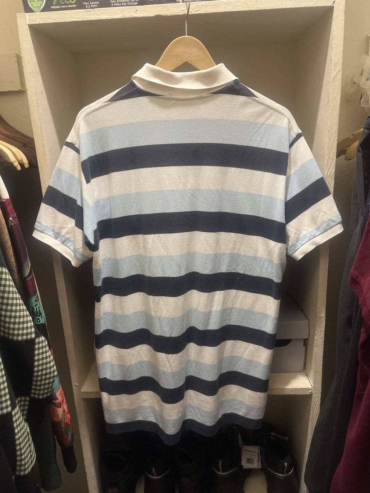 Bape Bape striped polo Size US L / EU 52-54 / 3 - 2 Thumbnail