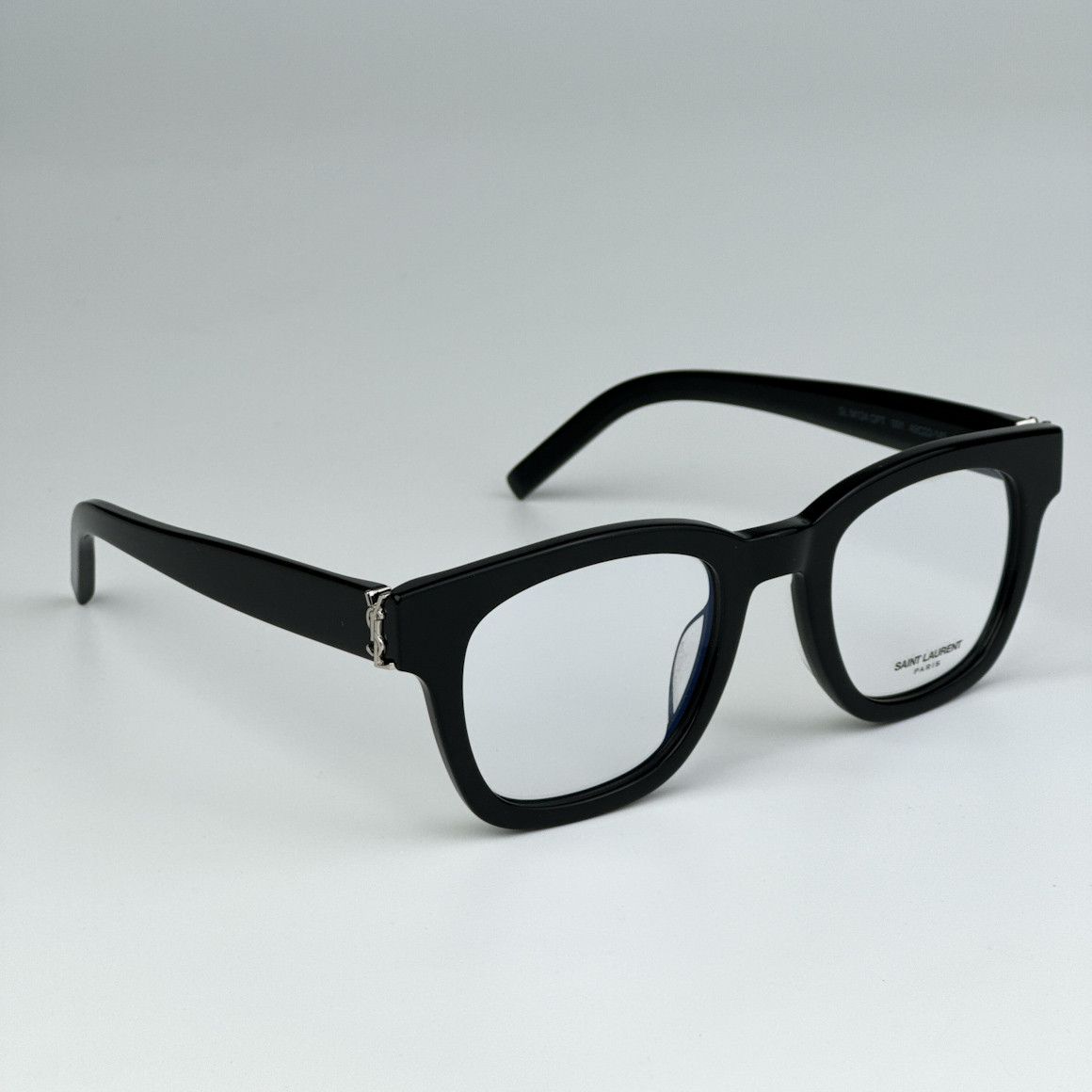 Yves Saint Laurent NEW Saint Laurent SLM124 OPT 001 Cat Eye Unisex Eyeglasses Size ONE SIZE - 5 Thumbnail