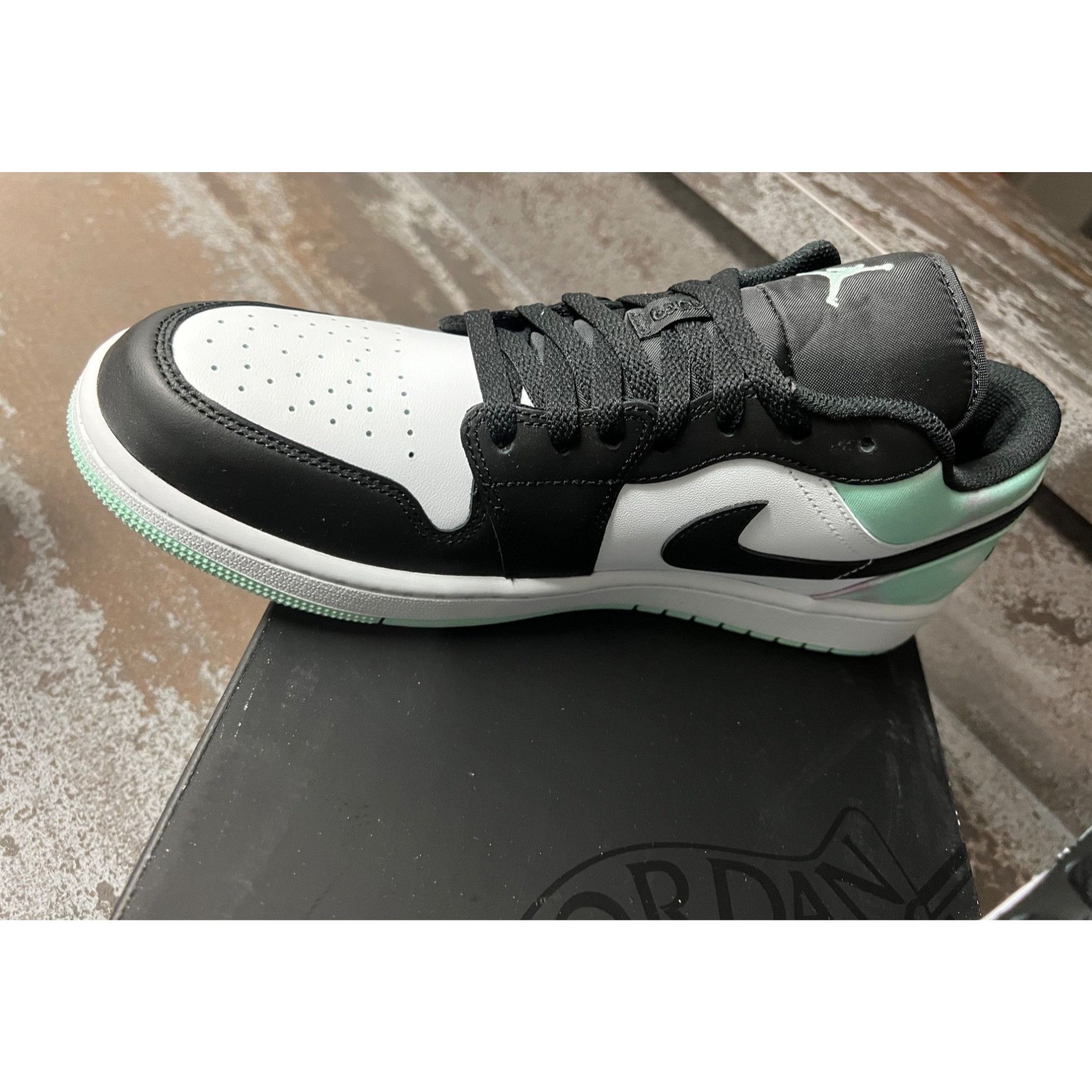 Nike Jordan 1 Low Tie- Dye Pastel Green Size 10.5- DM1199-100 Size US 10.5 / EU 43-44 - 5 Thumbnail