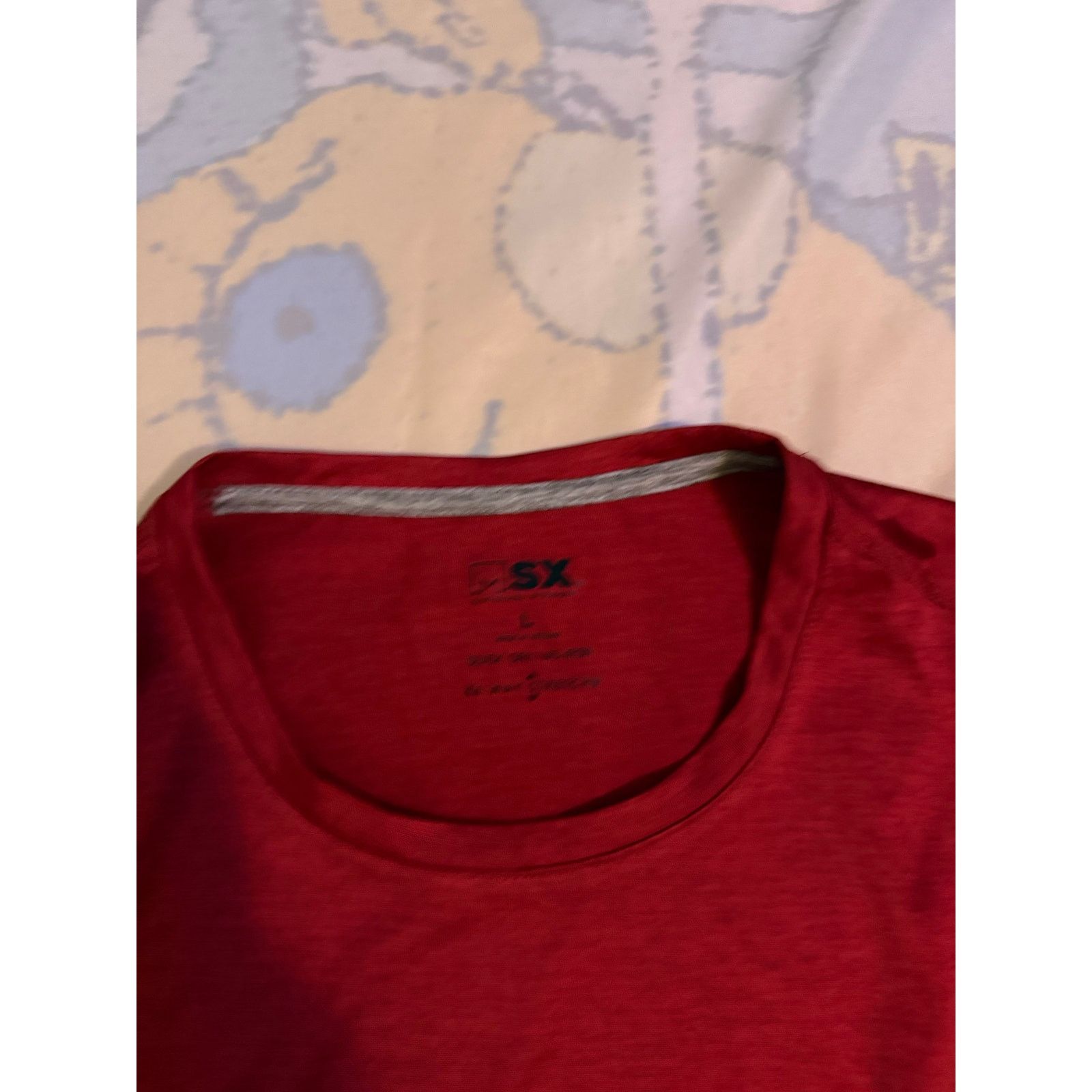 Other Red Men's T-Shirt - Classic and Comfortable Style Size US L / EU 52-54 / 3 - 2 Thumbnail