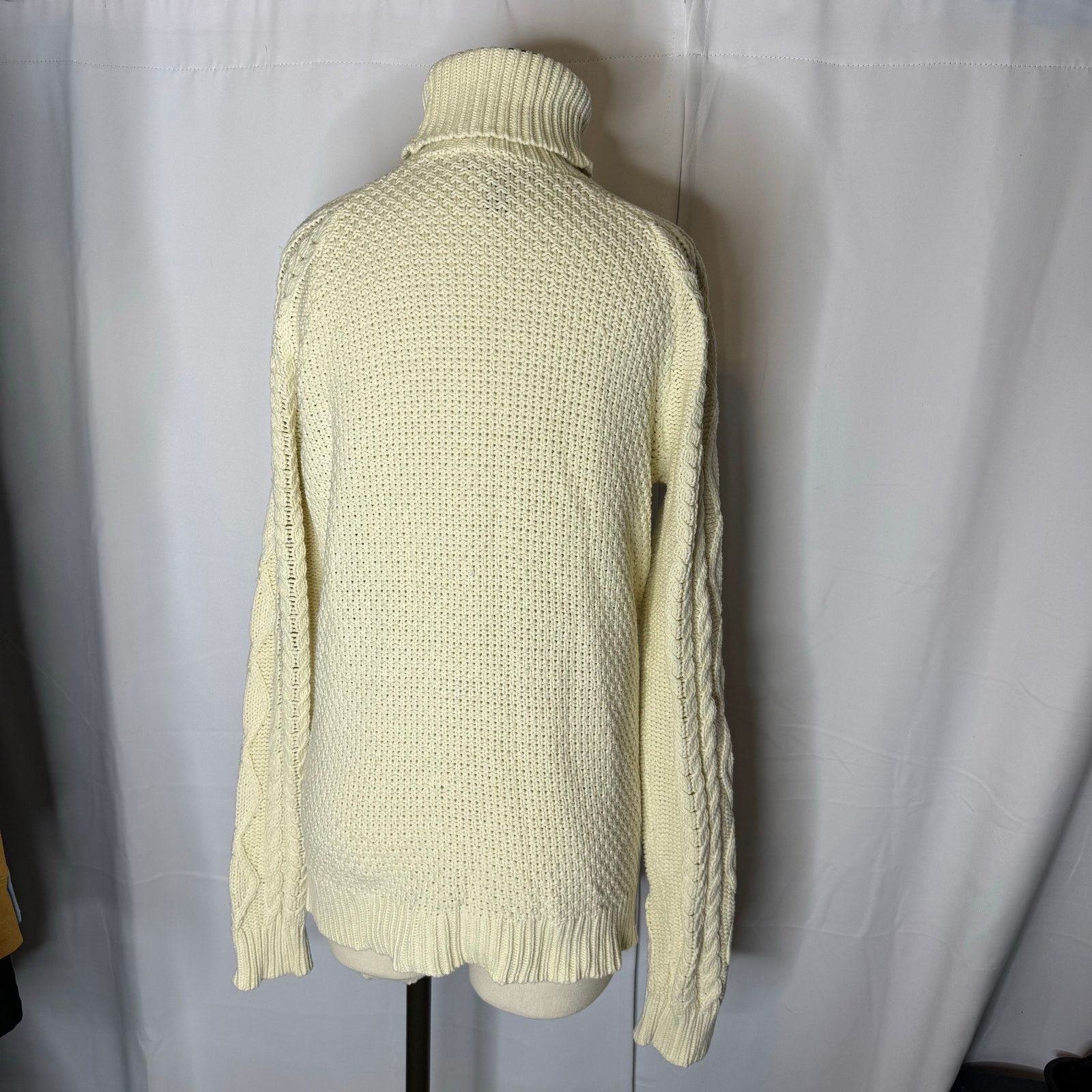 Lauren Ralph Lauren Lauren Ralph Lauren Cable Turtleneck XL Size XL / US 12-14 / IT 48-50 - 4 Thumbnail