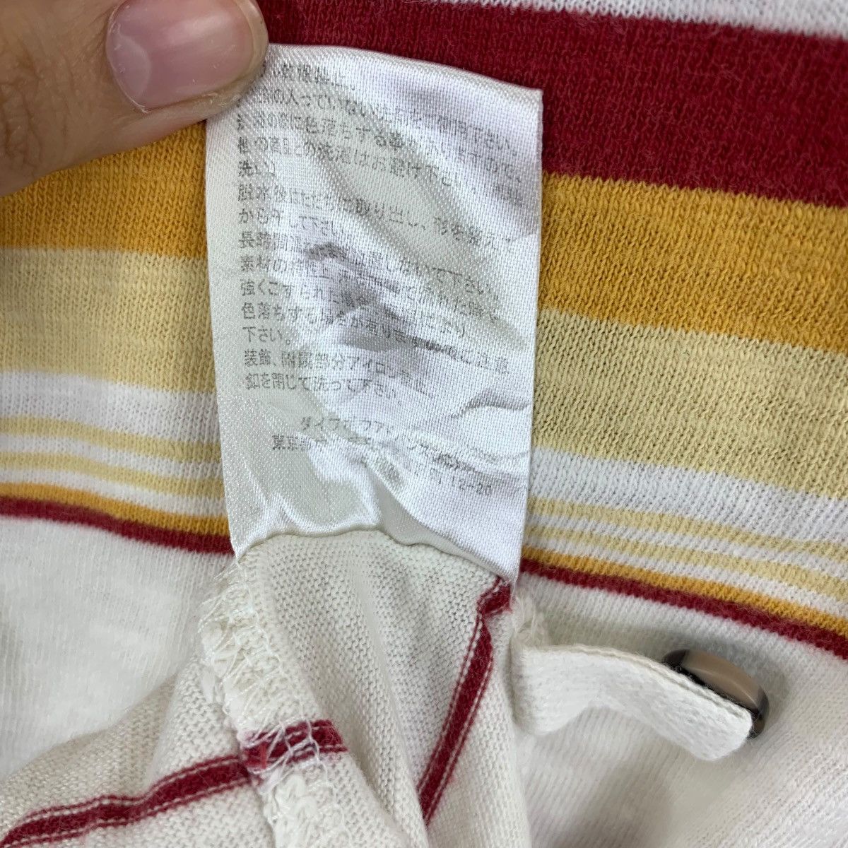 Hang Ten Vintage HANG TEN HAWAII Striped Pocket Polo Tee Shirt Top Size US L / EU 52-54 / 3 - 9 Thumbnail
