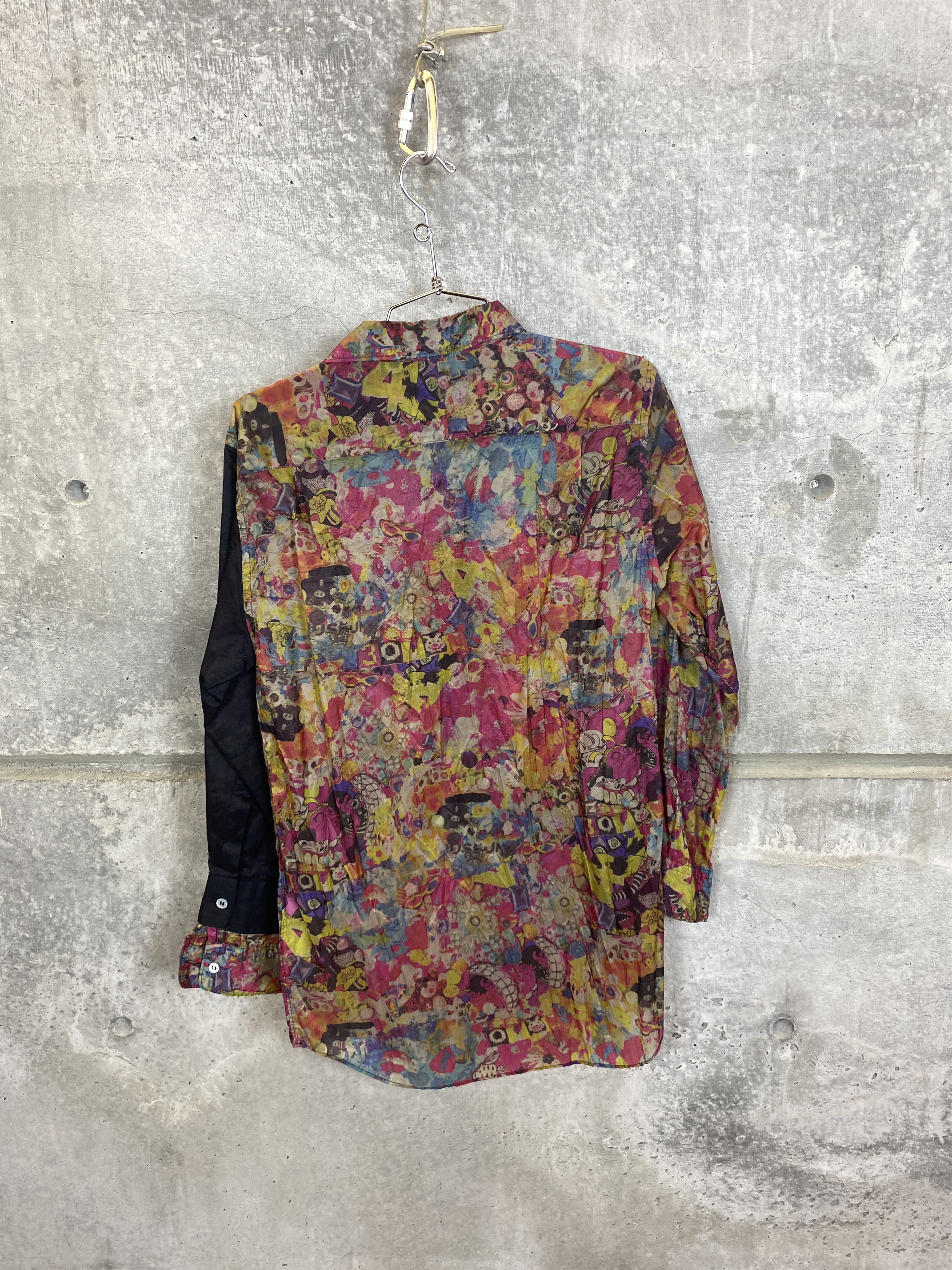 Comme des Garcons Homme Plus COMME DES GARCONS X OLLEBOREBLA JAPAN 2012 PRINTED SHIRT Size US S / EU 44-46 / 1 - 2 Thumbnail