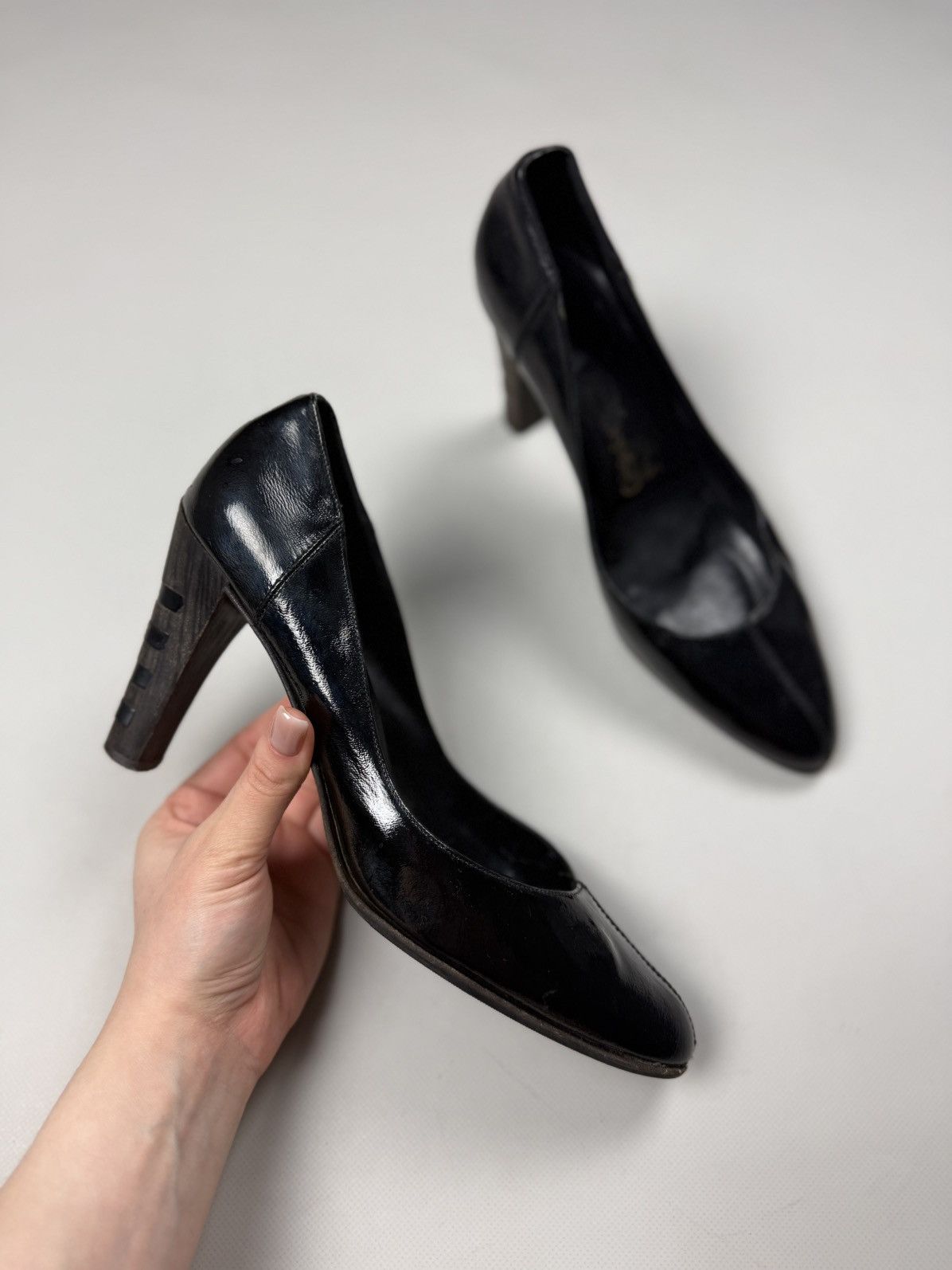 Salvatore Ferragamo Salvatore Ferragamo Ladies Leather Heels Size US 10 / EU 40 Size US 10 / IT 40 - 7 Thumbnail