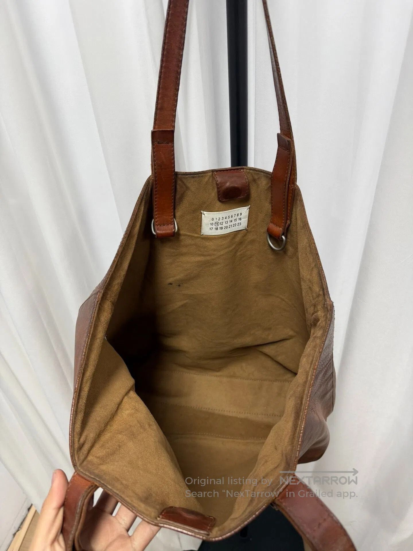 Maison Margiela Maison Margiela Leather Tote Bag. Size ONE SIZE - 6 Thumbnail