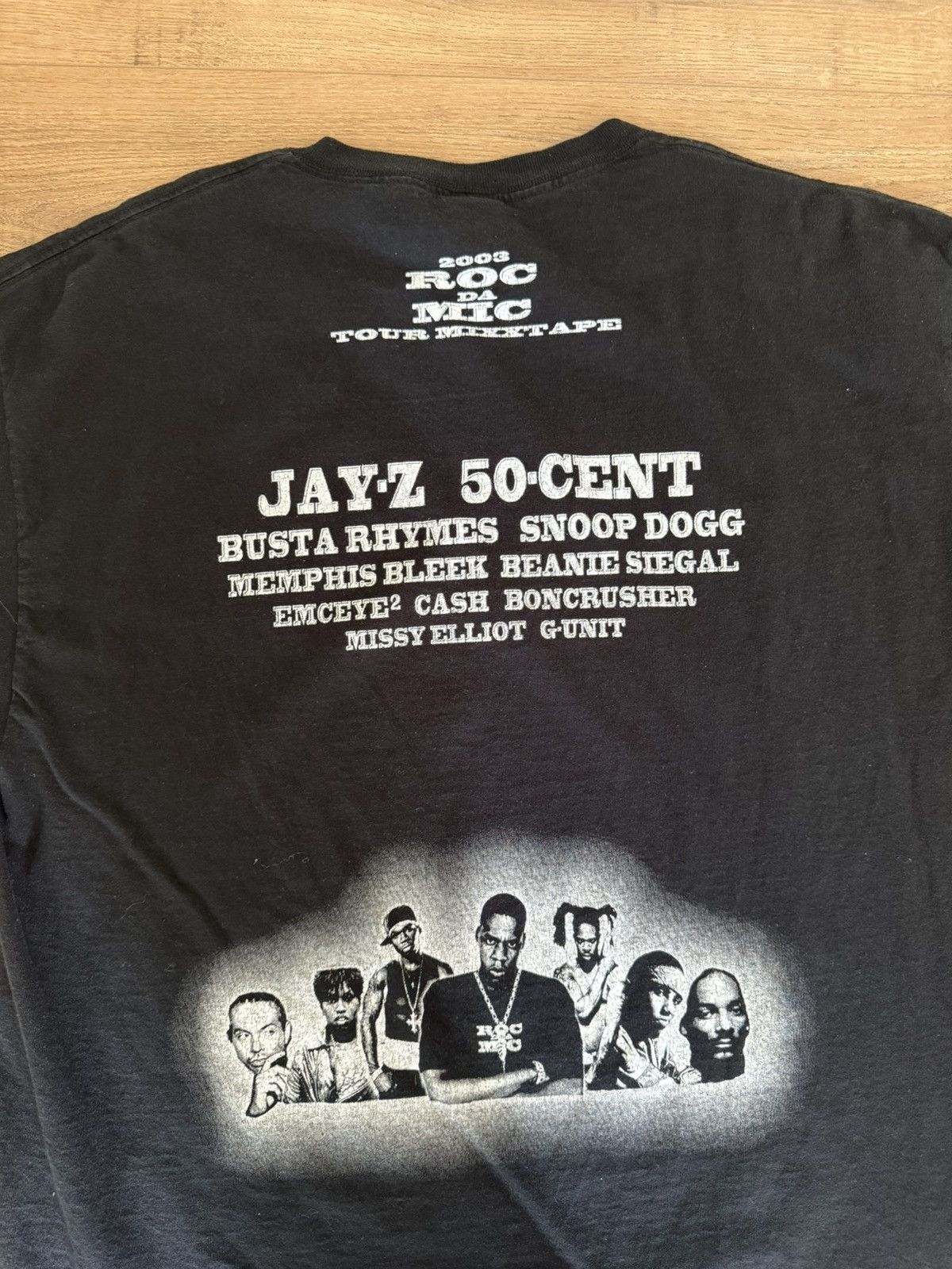 Vintage Vintage Roc da Mic 2003 shirt Size US XL / EU 56 / 4 - 4 Thumbnail