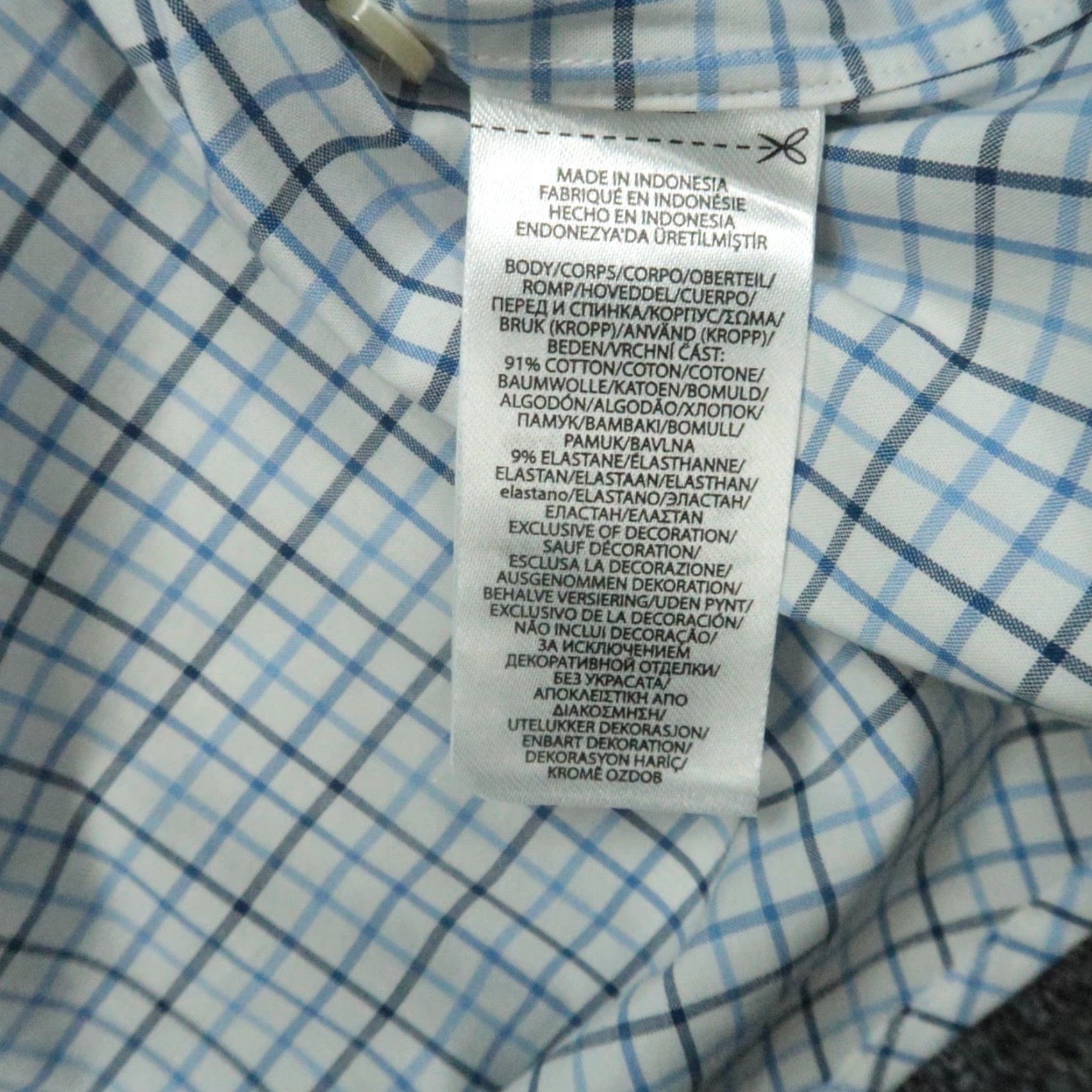 Polo Ralph Lauren Polo Ralph Lauren Shirt Men XL White Blue Plaid Classic Stretch Button Up NWT Size US XL / EU 56 / 4 - 5 Thumbnail