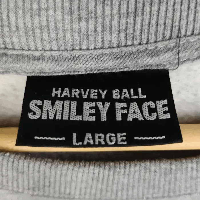 Vintage Vintage Harvey Ball Smiley Face Sweatshirts Size US L / EU 52-54 / 3 - 4 Thumbnail