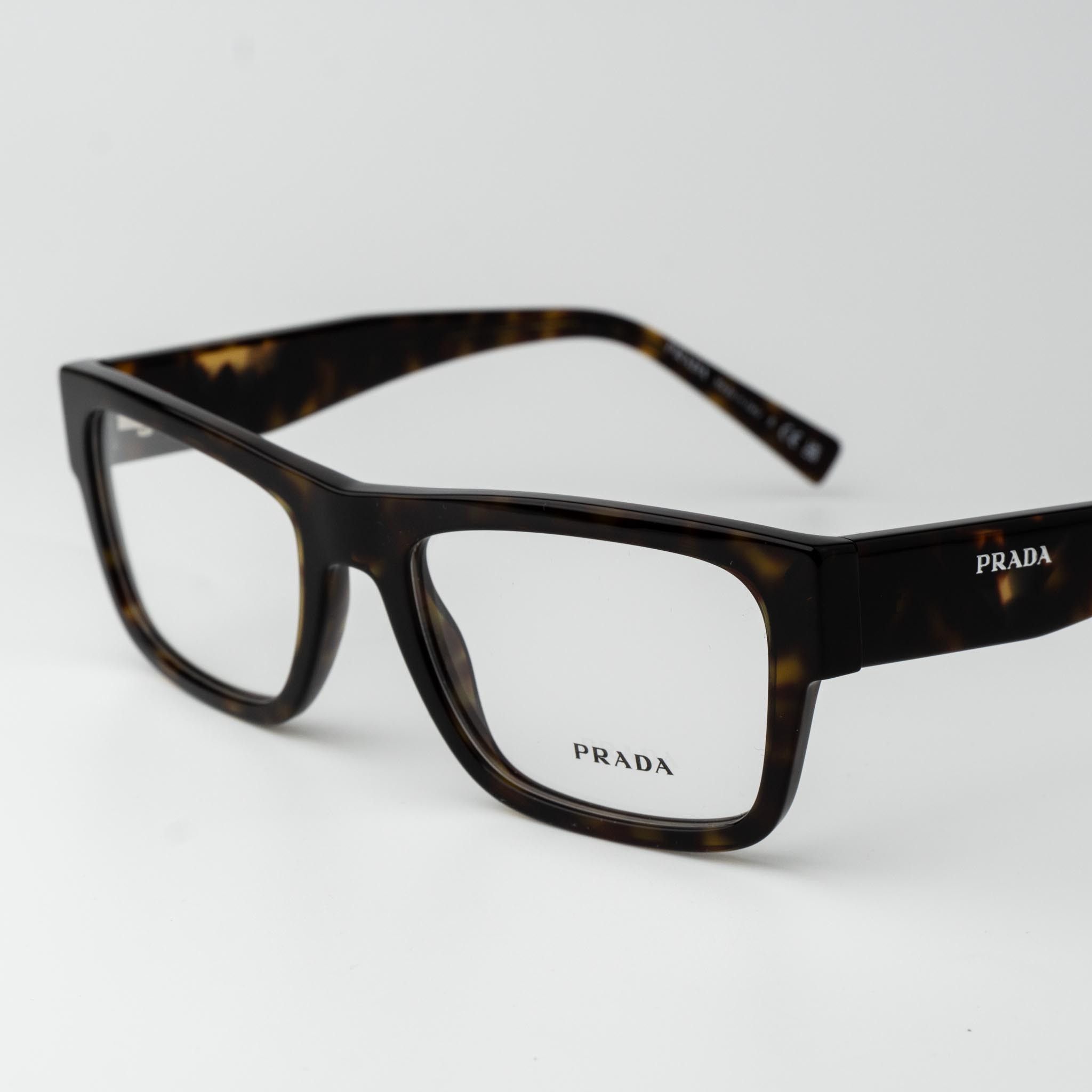 Prada Prada Men Eyeglasses Unisex PR15YV 2AU1O1 BRAND NEW Size ONE SIZE - 5 Thumbnail