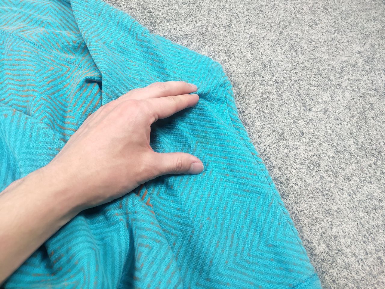Fucking Awesome Fucking Awesome LSD Blue Pattern Crew chek Sweatshirt Size US S / EU 44-46 / 1 - 8 Thumbnail
