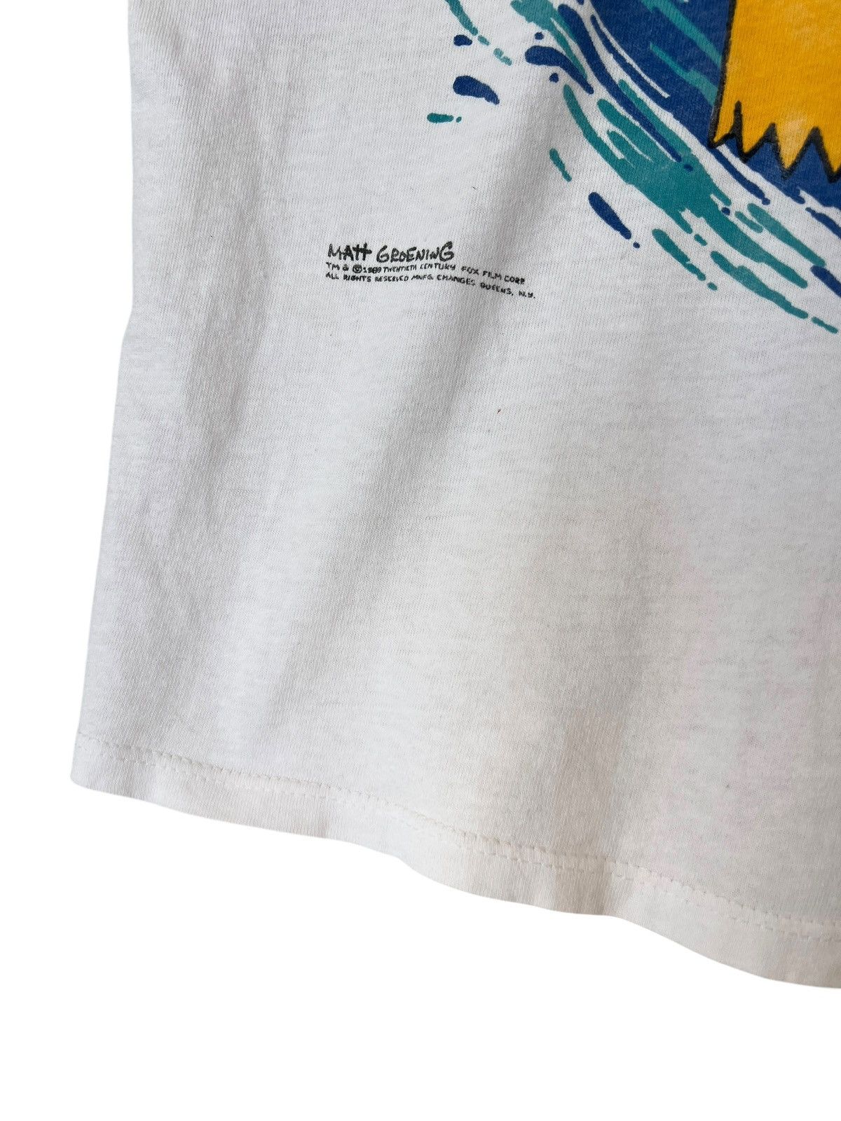 Vintage Vintage 90s Bard Simpson Cartoon Surf Graphic Made In Usa Size US L / EU 52-54 / 3 - 4 Thumbnail